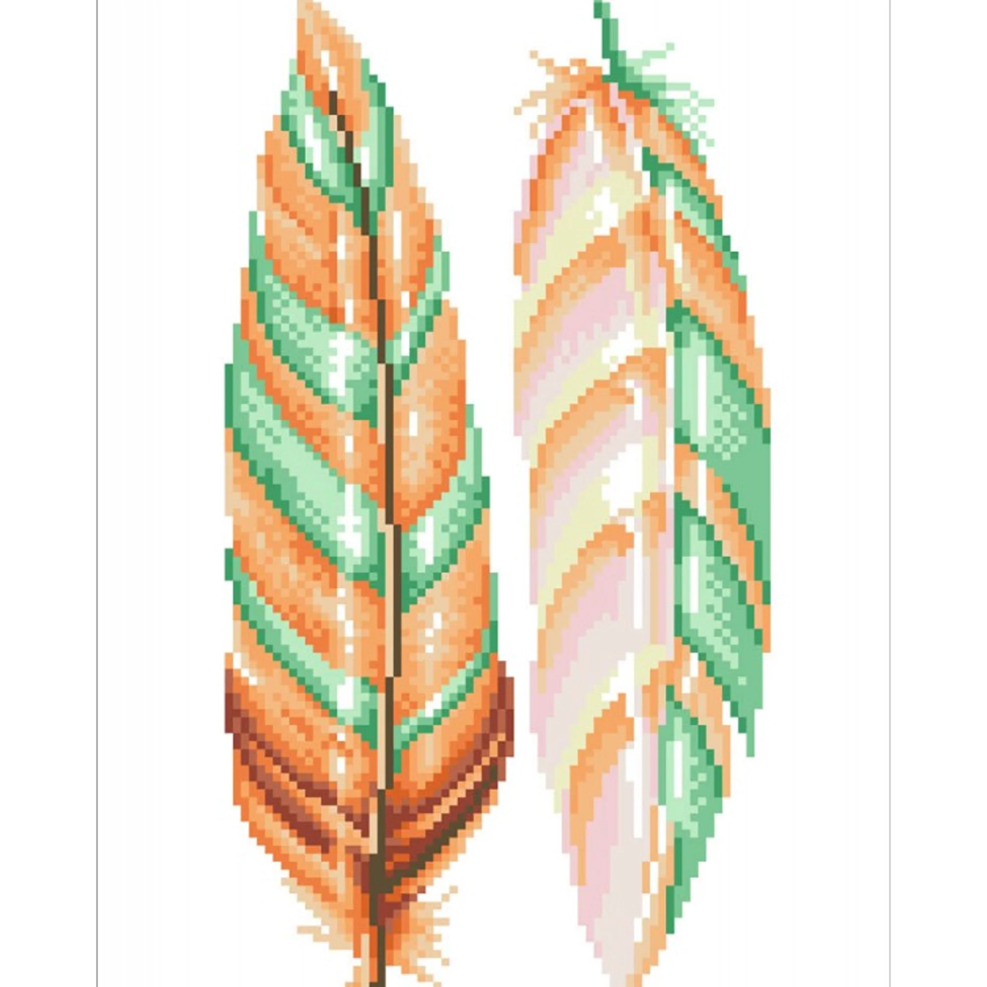 Diamond Dotz Feather Whispers - 11.0" x 14.6" - Image 5