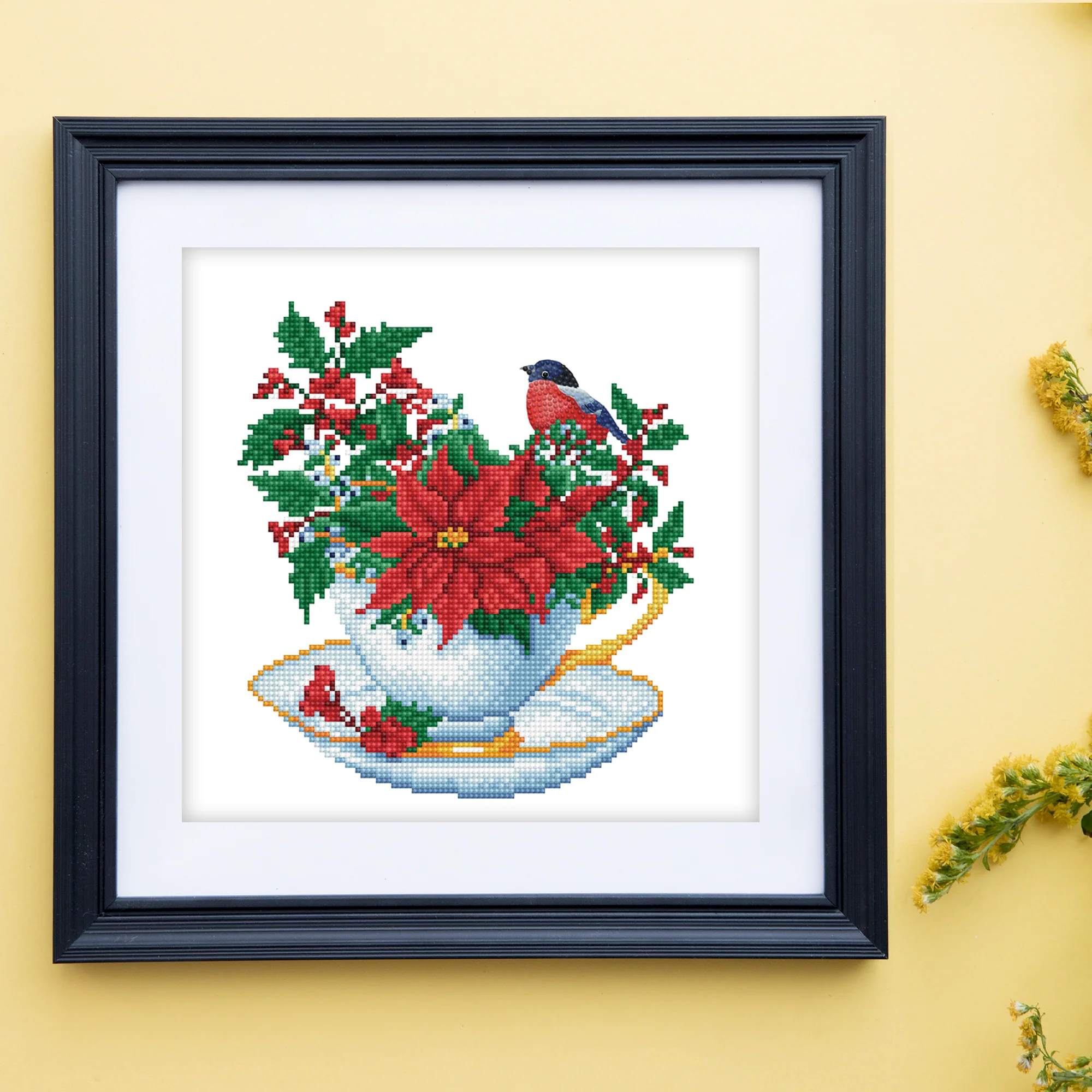 Diamond Dotz Festive Cuppa - 12.6" x 12.6" - Image 4