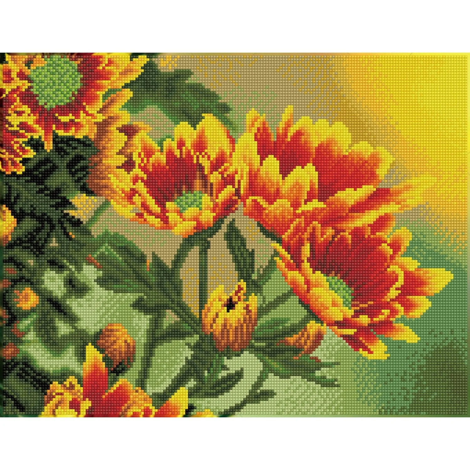 Diamond Dotz Field Daisies - 17.7" x 13.8"
