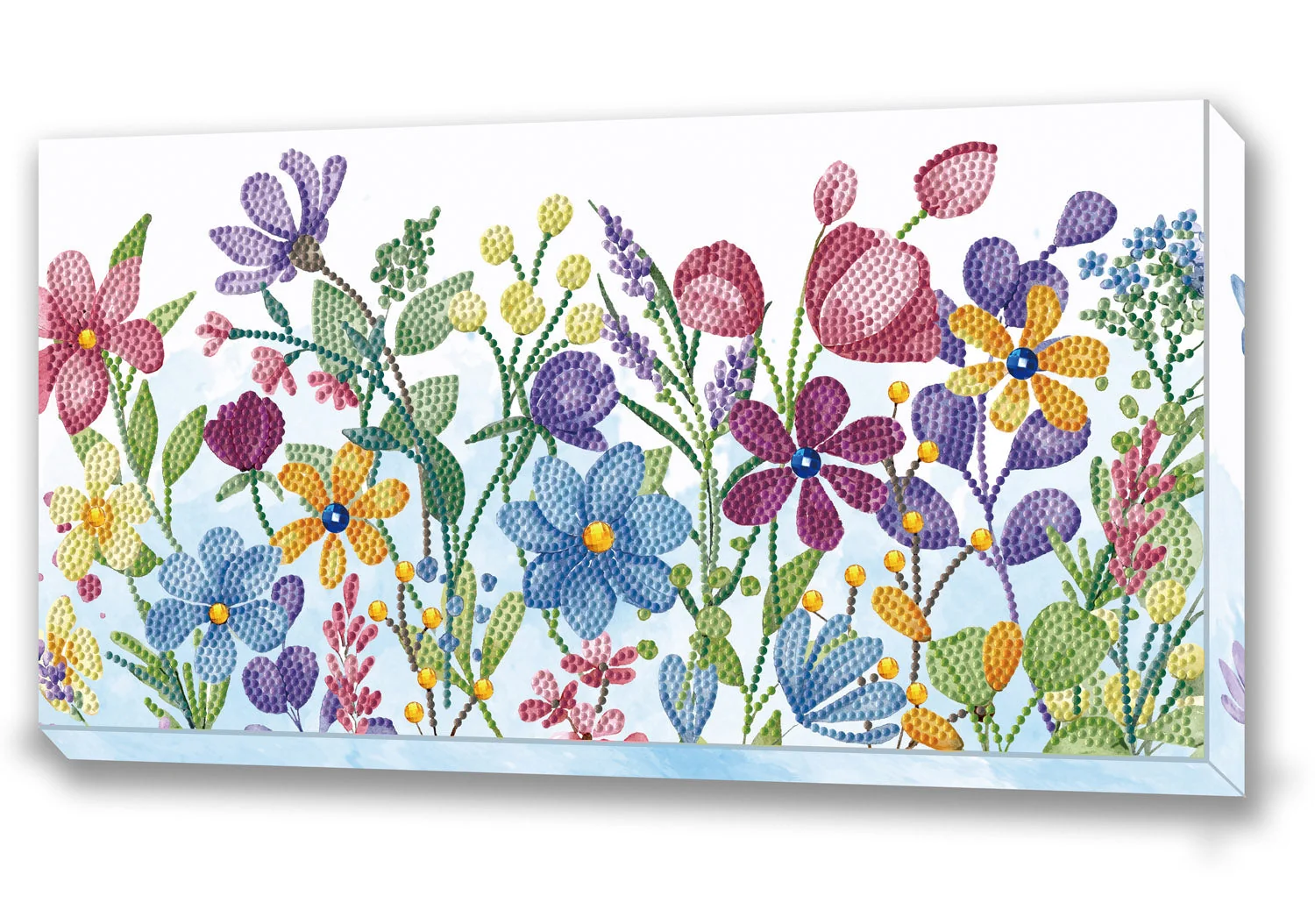 Diamond Dotz Decor Decorative Box Field Flowers - 15.8" x 7.9" - Image 6
