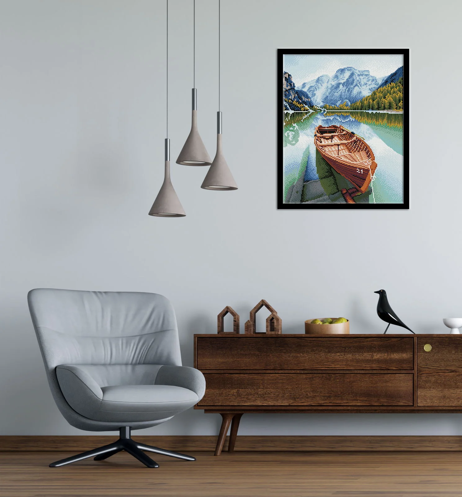 Diamond Dotz Fjord Travel - 16.3" x 20.3" - Image 2