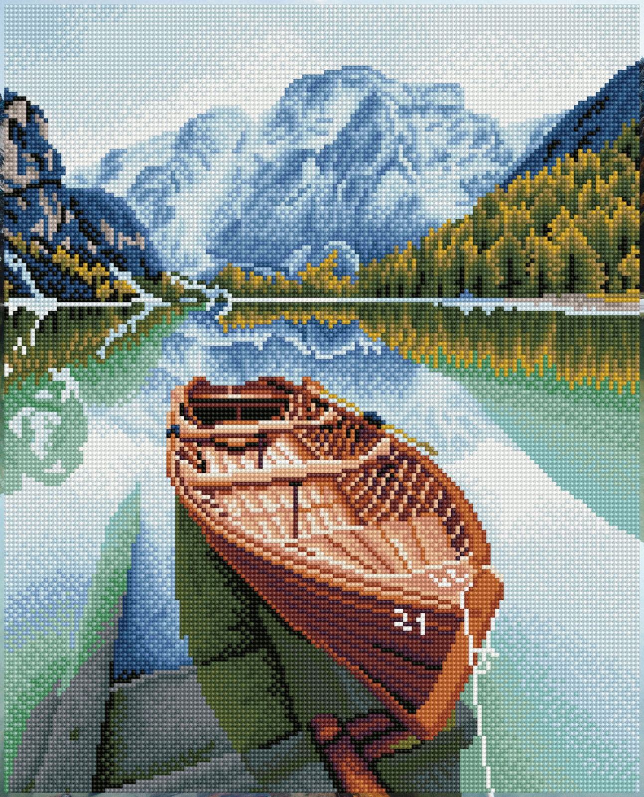 Diamond Dotz Fjord Travel - 16.3" x 20.3" - Image 4
