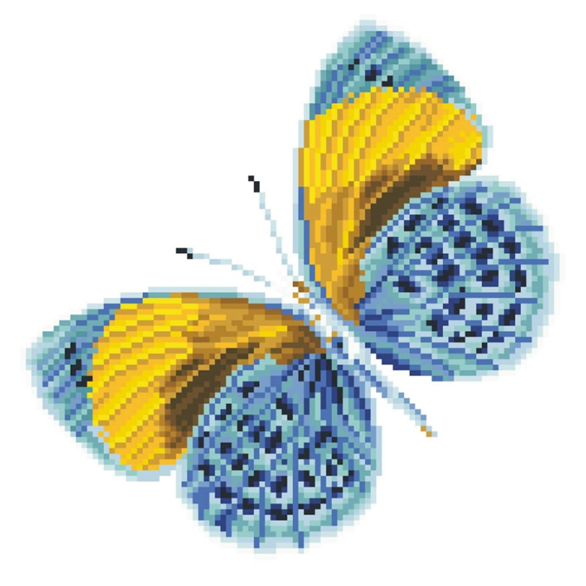 Diamond Dotz Flutter By Gold - 12.0" x 12.0" - Image 5
