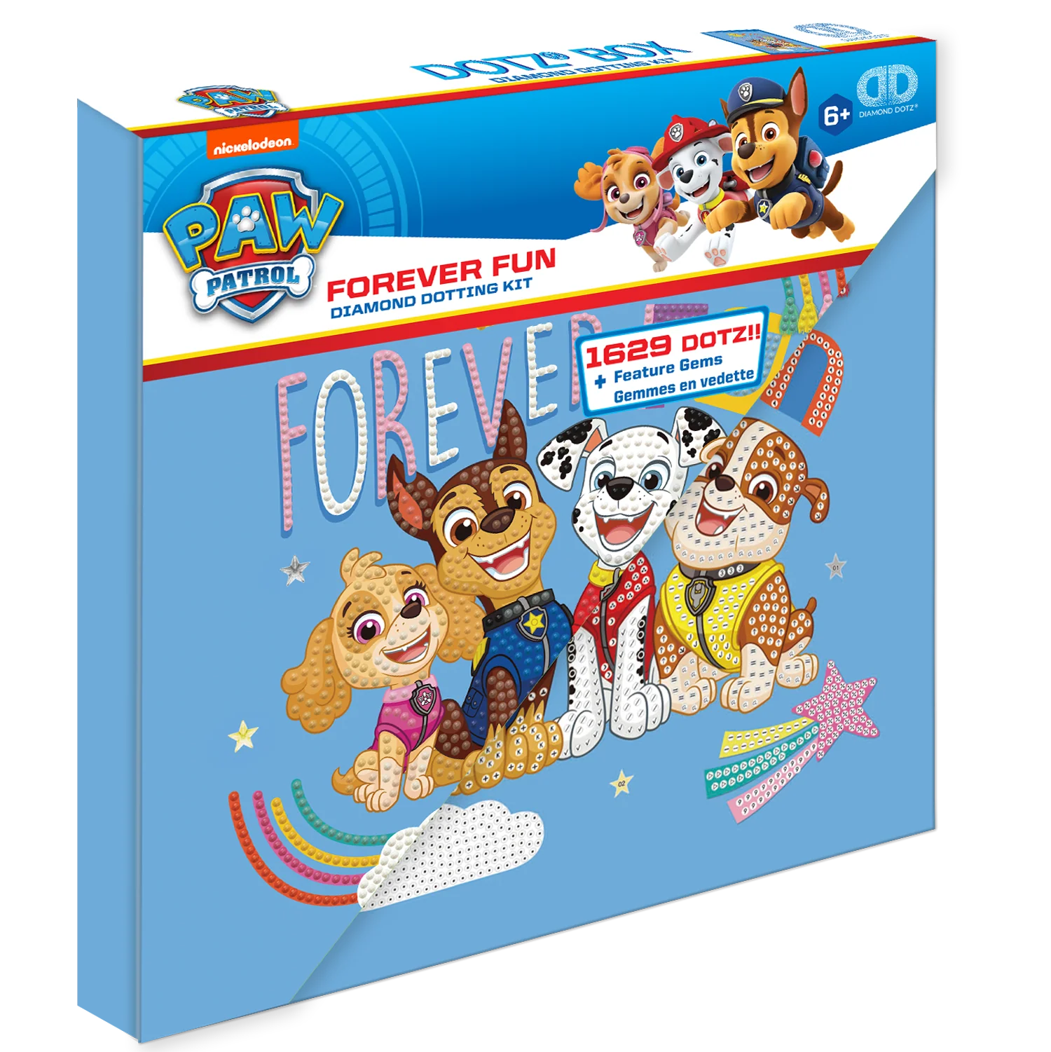 Diamond Dotz Decorative Box Forever Fun Paw Patrol - 11.0" x 11.0" - Image 5