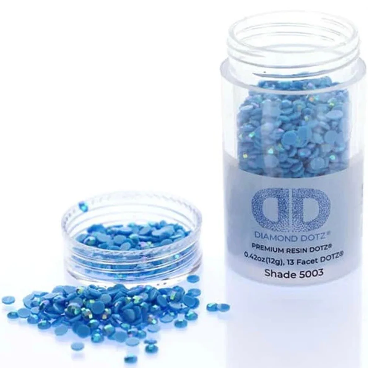 Diamond Dotz 2.8MM 12G DOTZ Cylinder - Aegean Blue AB - Image 6