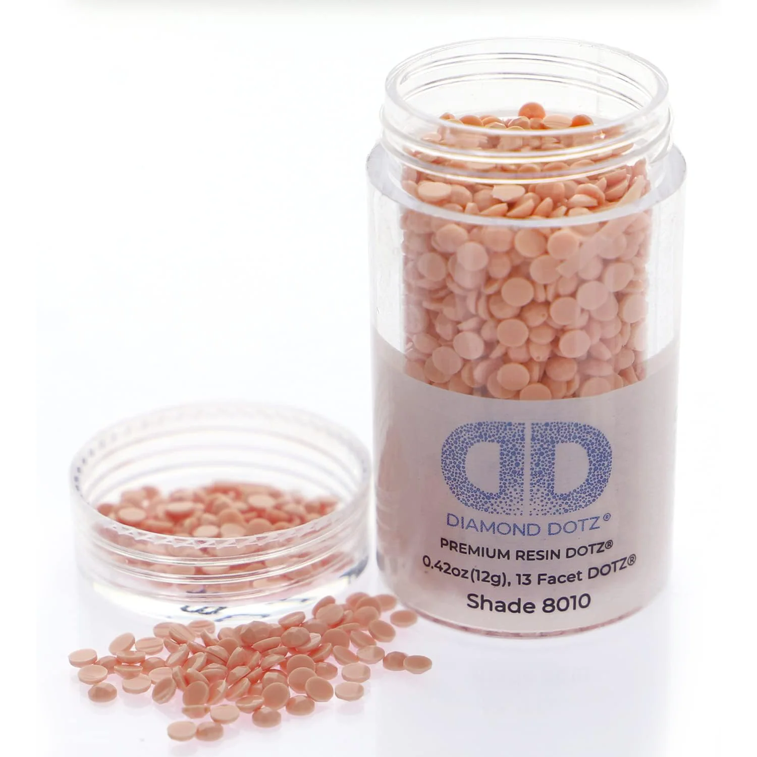 Diamond Dotz 2.8MM 12G DOTZ Cylinder - Light Blush - Image 5