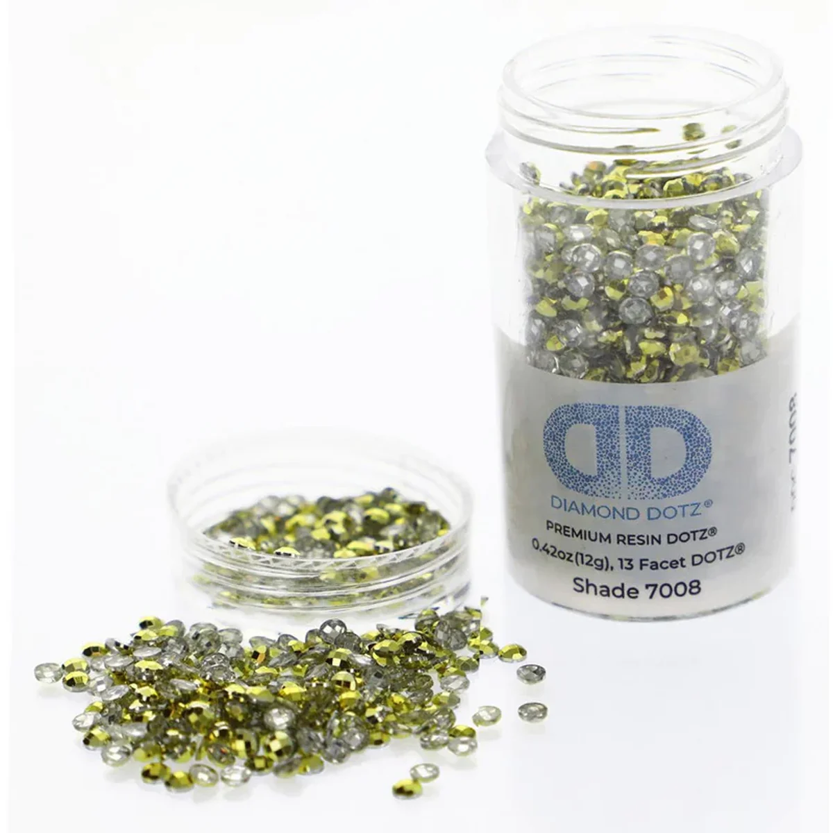 Diamond Dotz 2.8MM 12G DOTZ Cylinder - Light Gold Metallic - Image 6