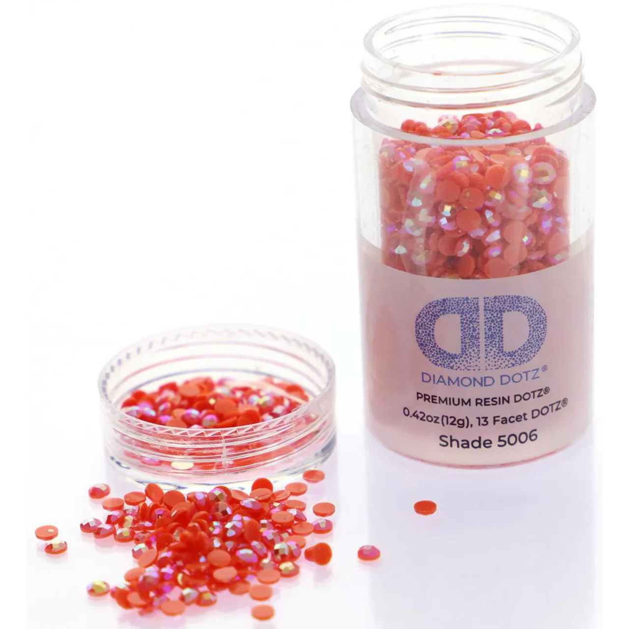 Diamond Dotz 2.8MM 12G DOTZ Cylinder - Red AB - Image 6