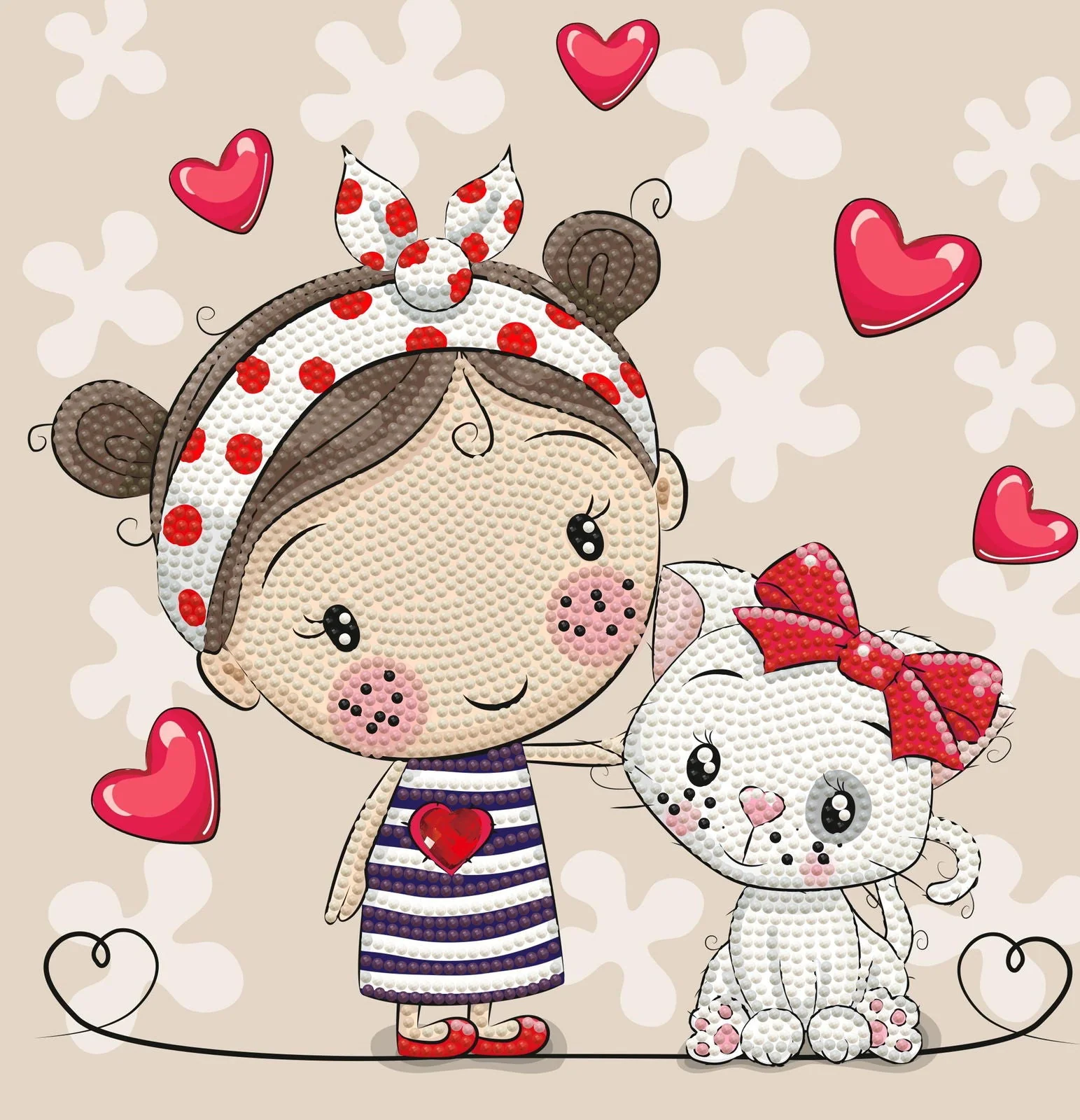 Diamond Dotz Decorative Box Good Friends - 11.0" x 11.0" - Image 5