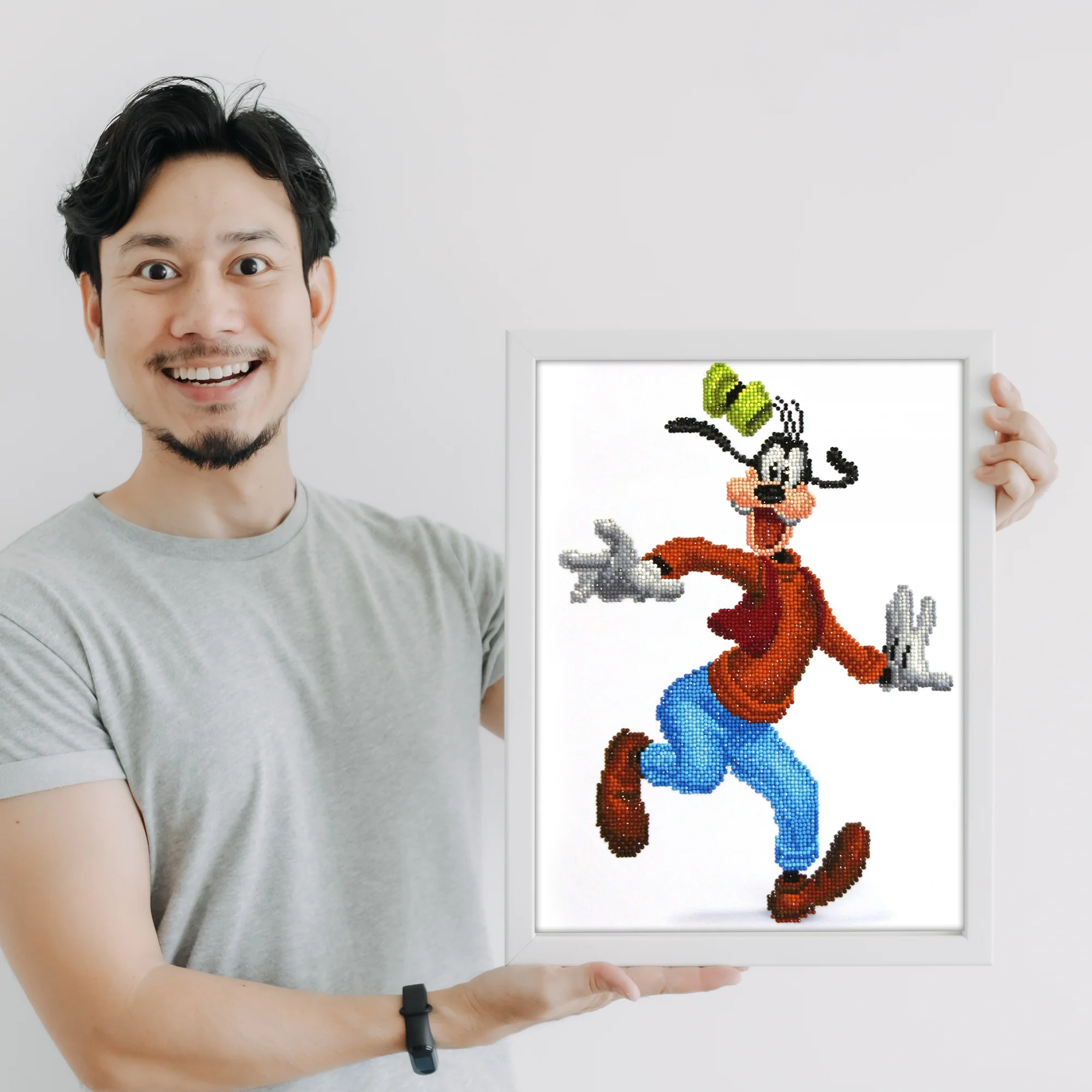 Diamond Dotz Goofy - 12.2" x 16.9" - Image 2