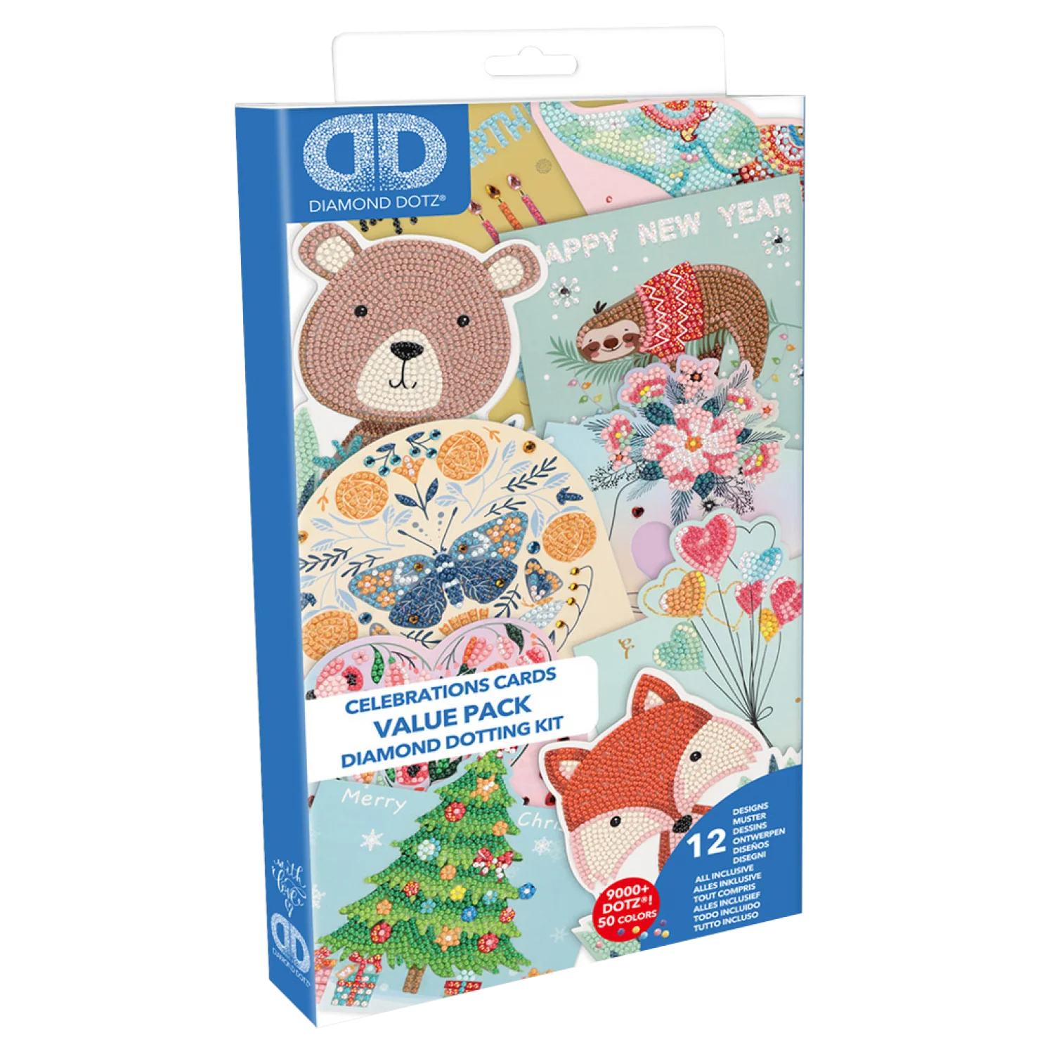 Diamond Dotz Greeting Cards Value Pack - 6.0" x 6.0" - Image 15