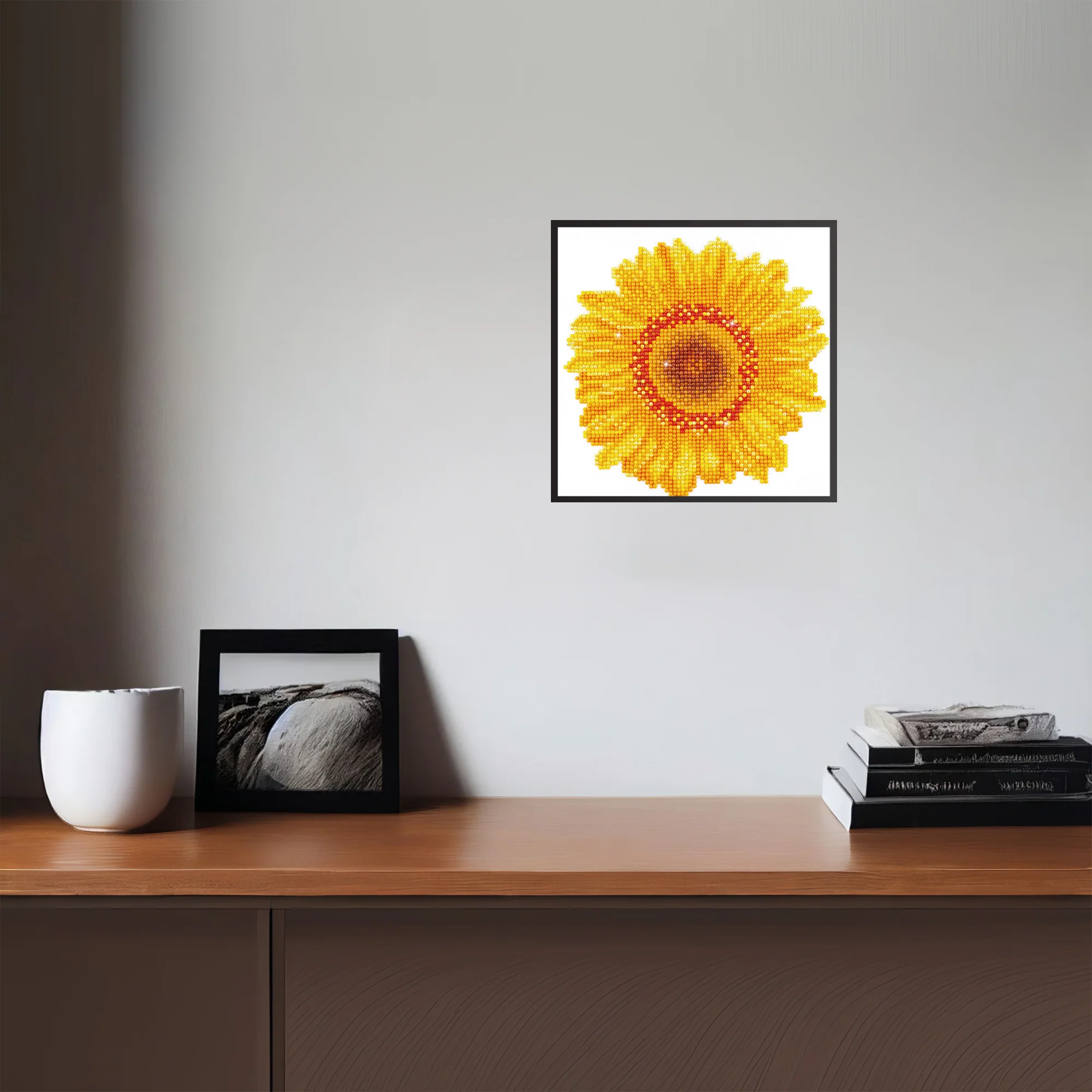 Diamond Dotz Happy Day Sunflower - 7.9" x 7.9" - Image 2