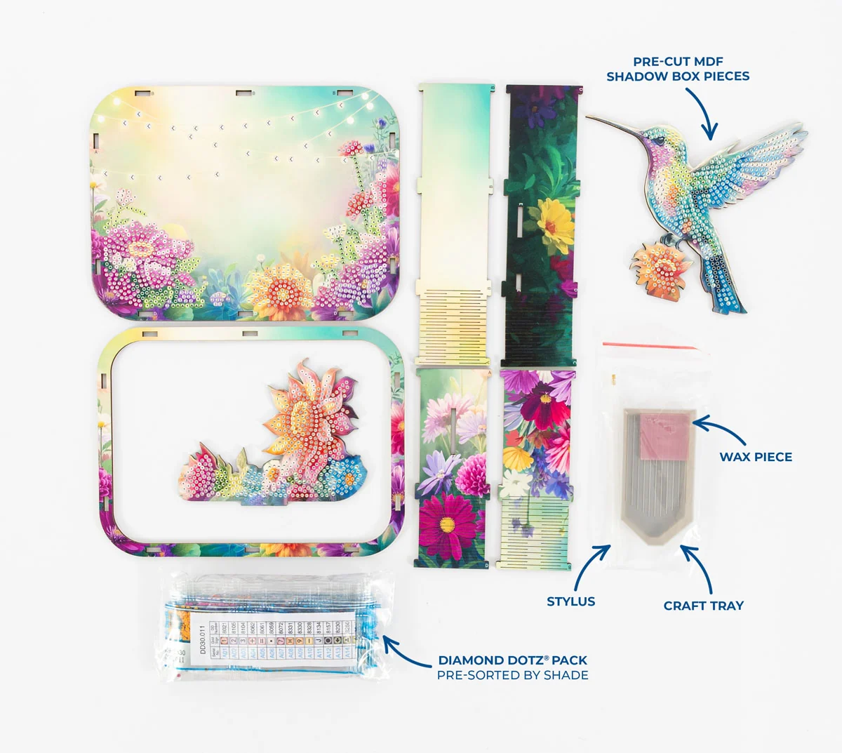 Hummingbird Shadow Box - Image 3