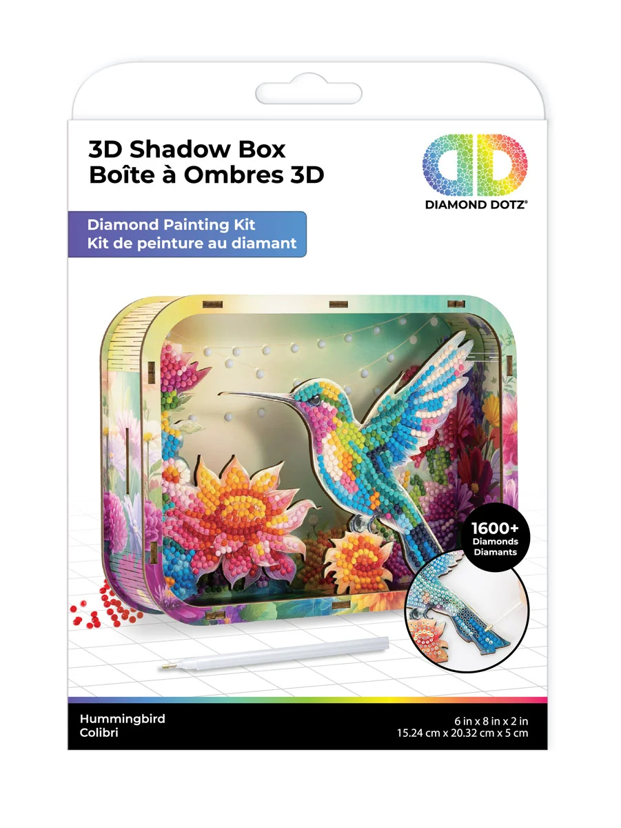 Hummingbird Shadow Box - Image 6
