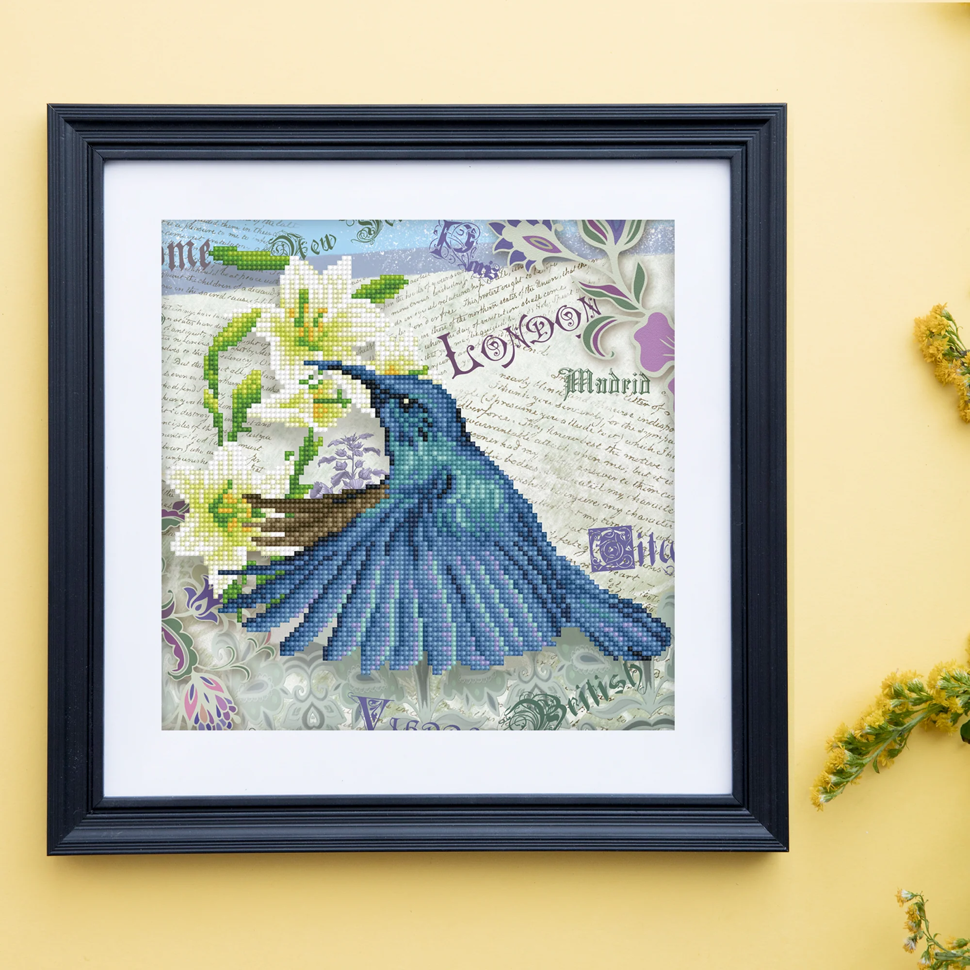 Diamond Dotz Hummingbird Travels - 11.8" x 11.8" - Image 2