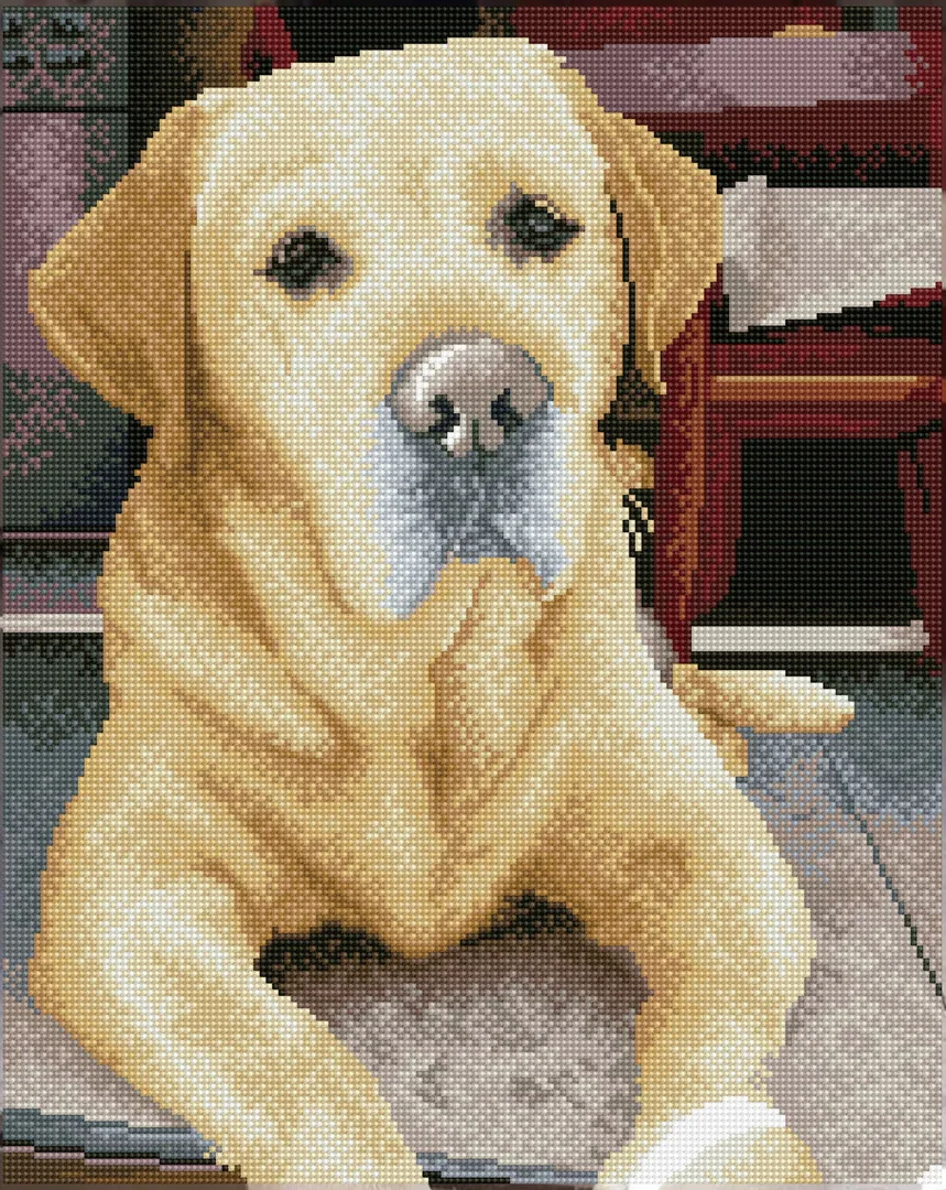 Diamond Dotz King - 15.8" x 19.7" - Image 4