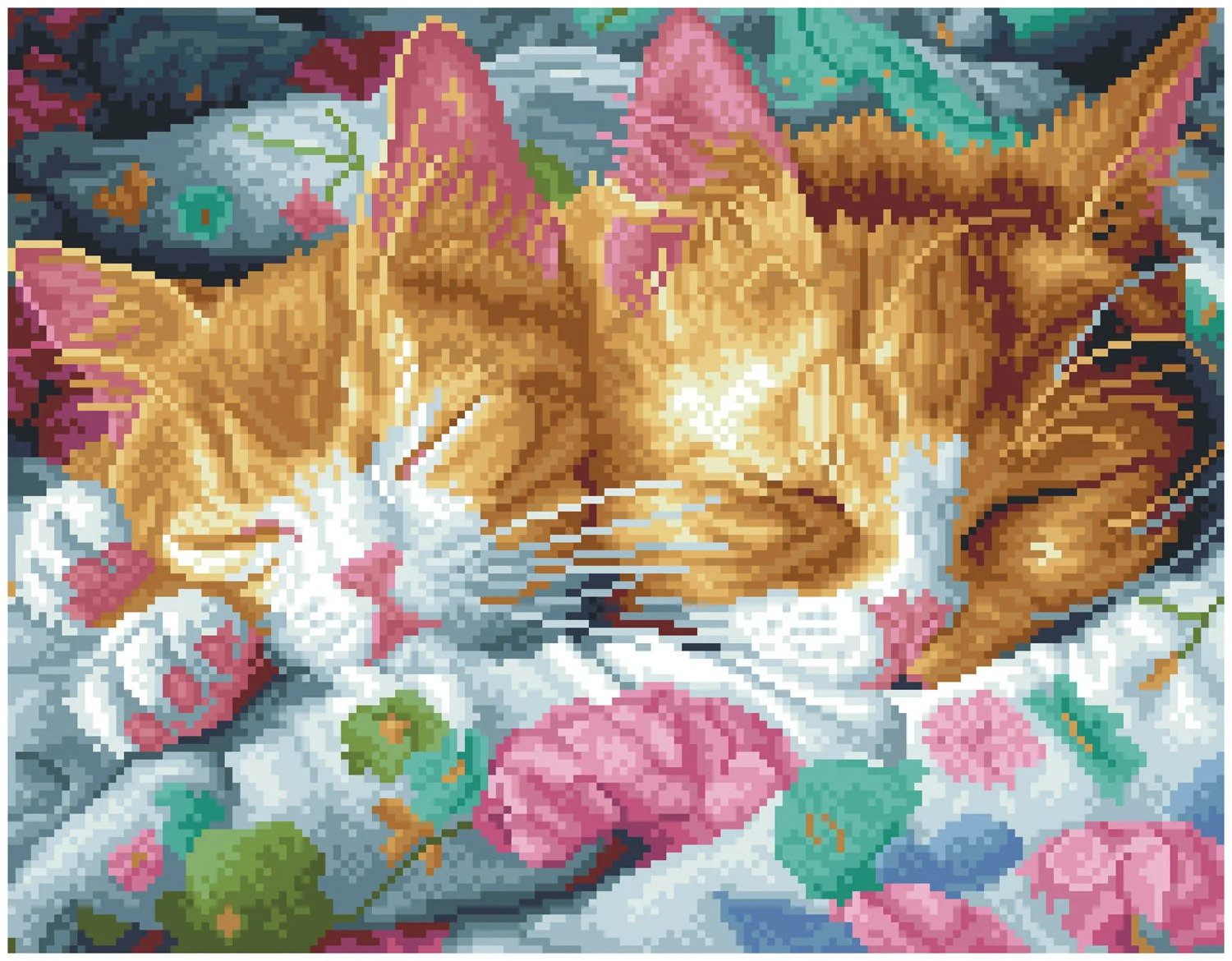 Diamond Dotz Kitty Kip - 13.8" x 17.7" - Image 3
