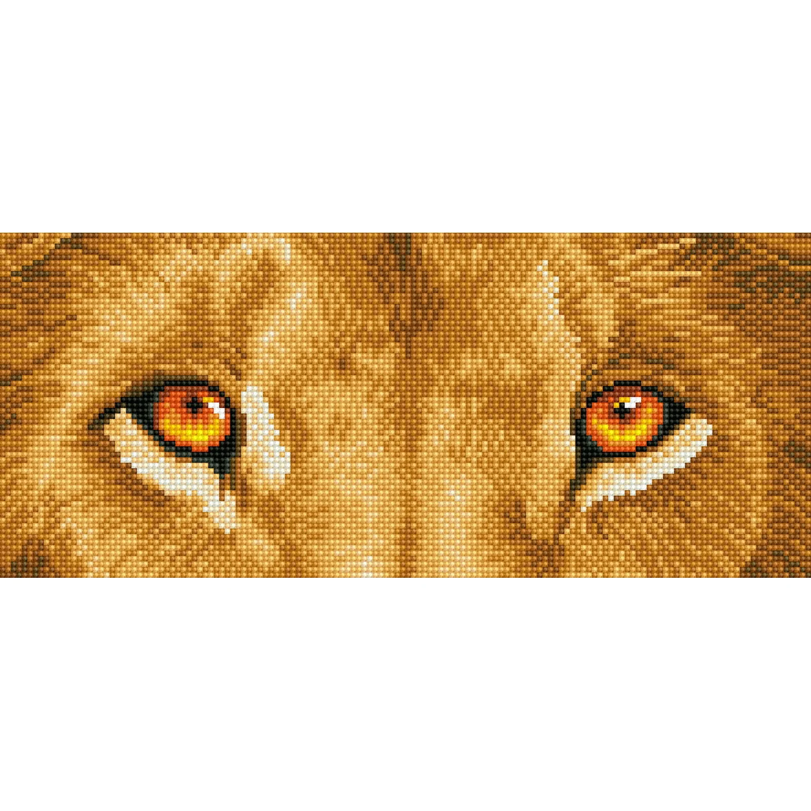 Diamond Dotz Lion Spy - 16.5" x 7.1" - Image 3