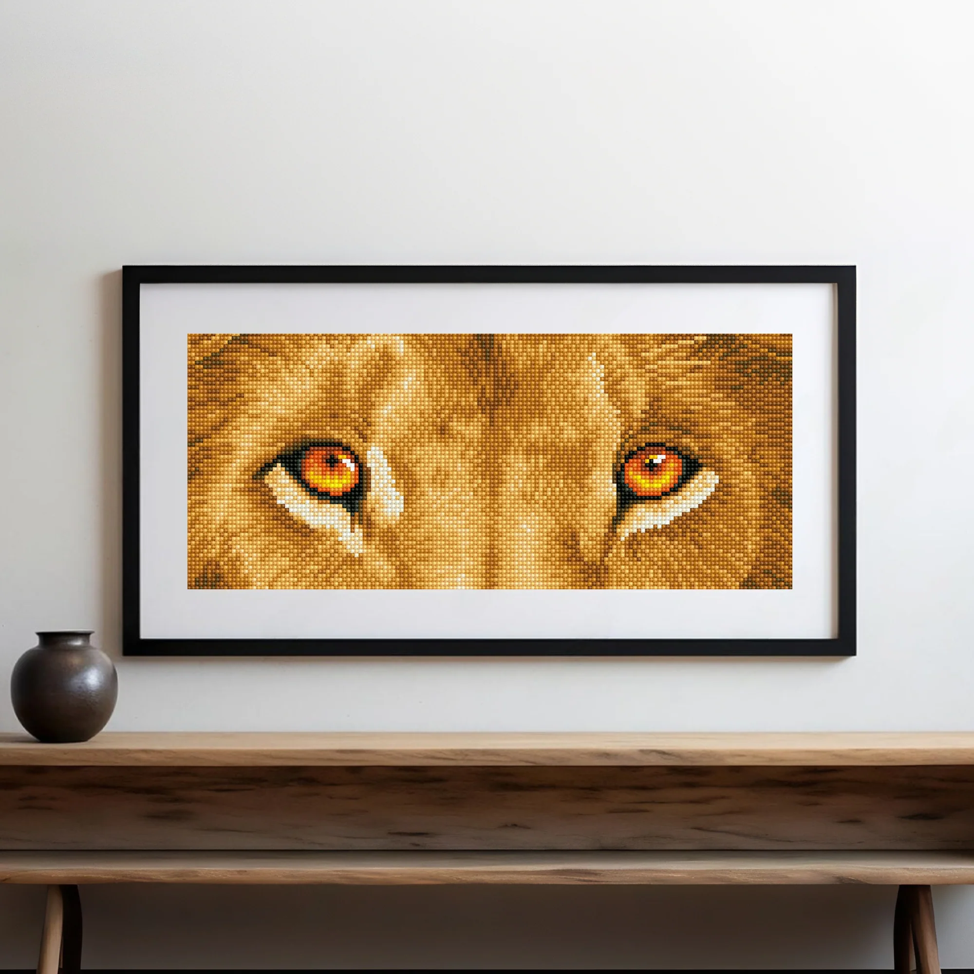 Diamond Dotz Lion Spy - 16.5" x 7.1" - Image 5