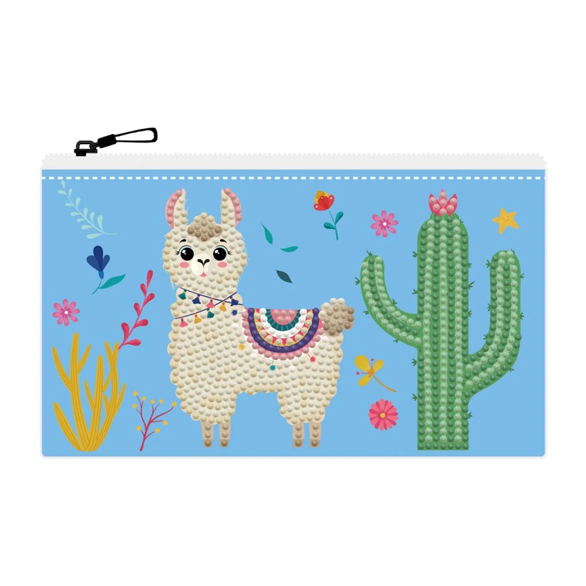 Diamond Dotz DOTZIES LLAMA PARTY Diamond Painting - 7.5" x 4.3"