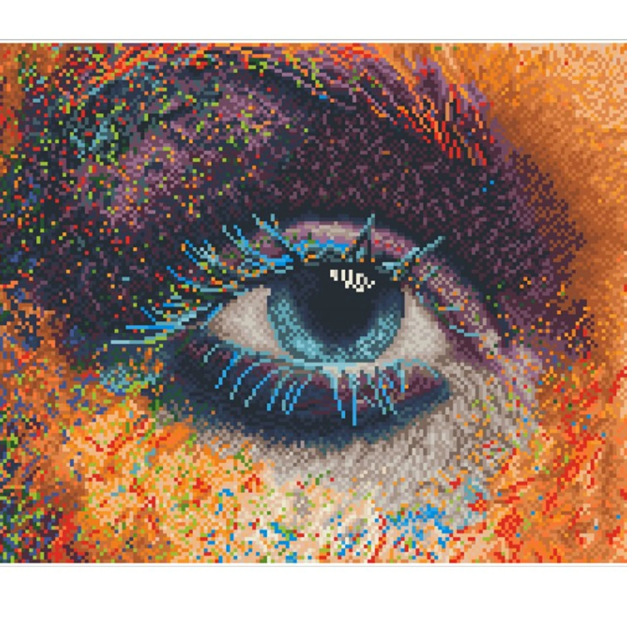 Diamond Dotz Love 2 See Rainbows - 23.6" x 15.8" - Image 5