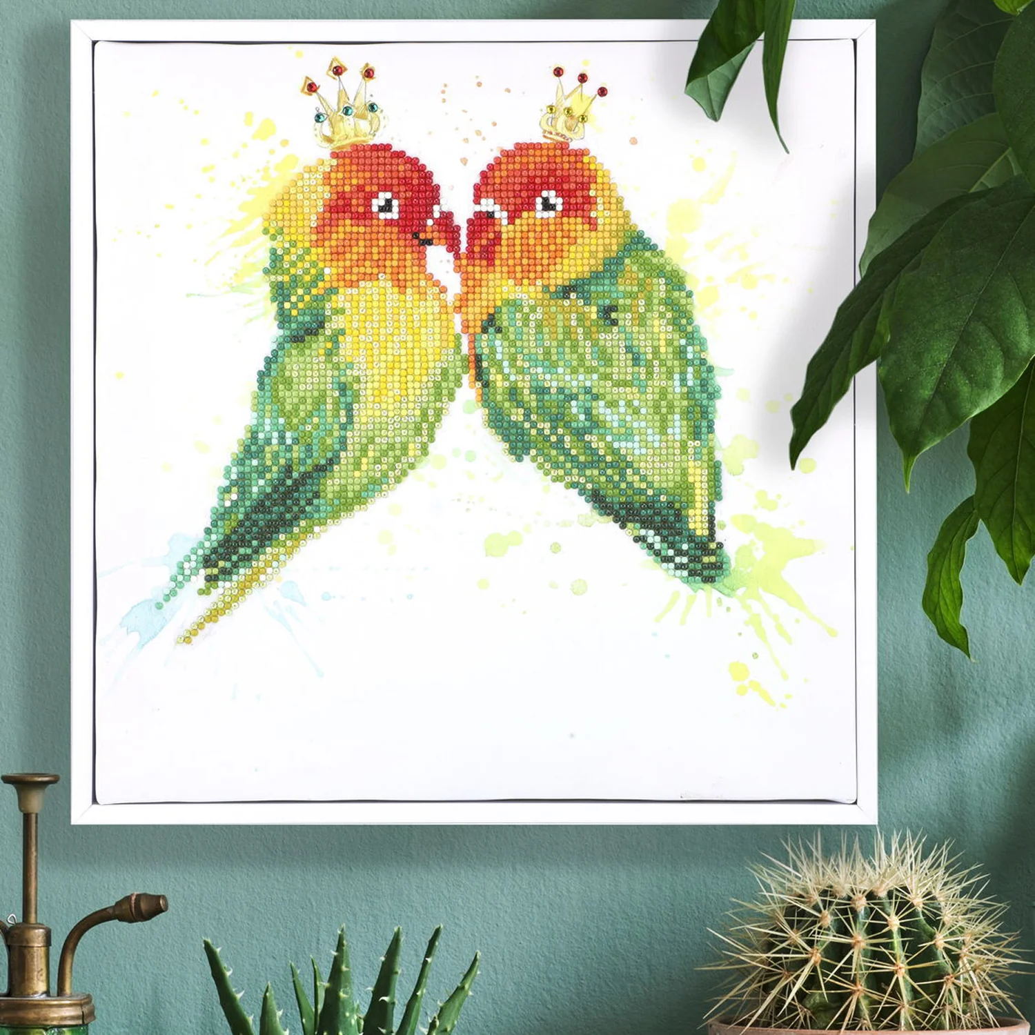 Diamond Dotz Love Birds - 12.6" x 12.6" - Image 3