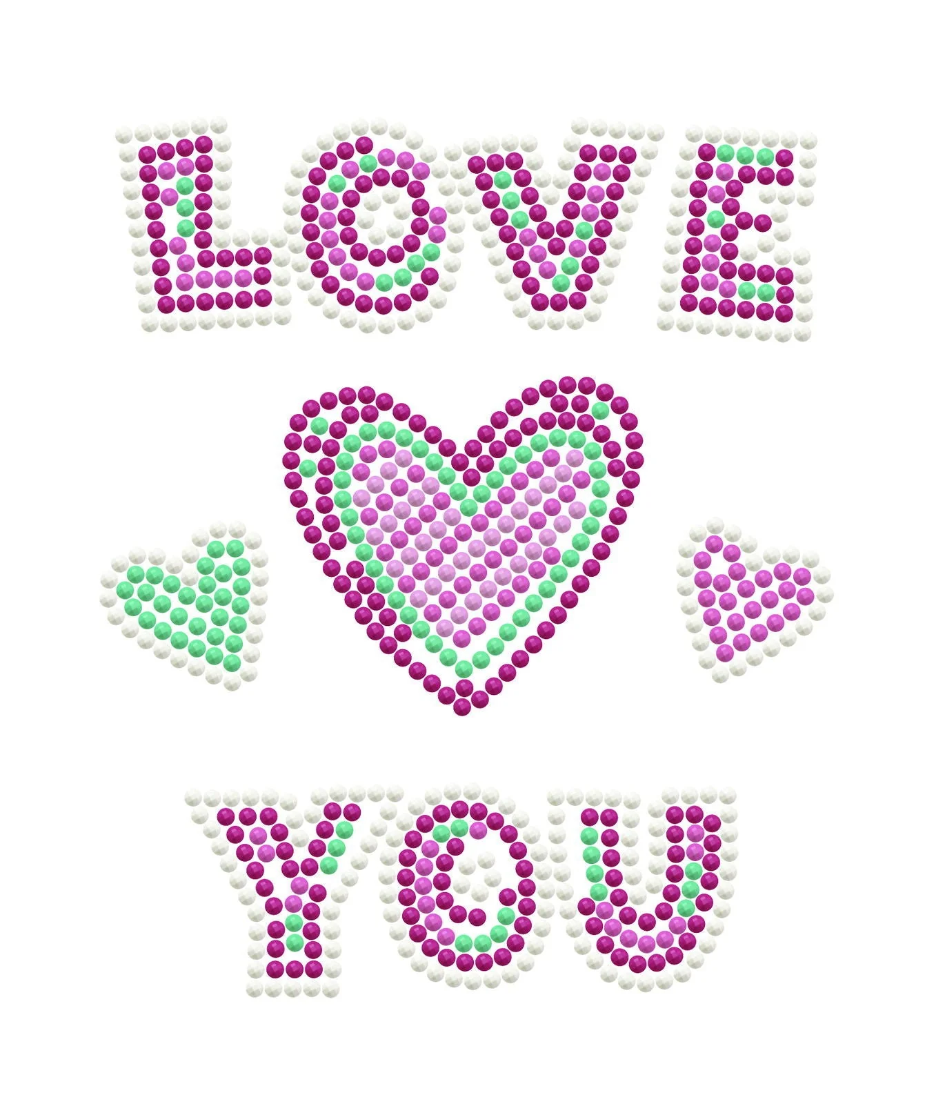 Diamond Dotz Decorative Box Love You - 5.9" x 5.9" - Image 5