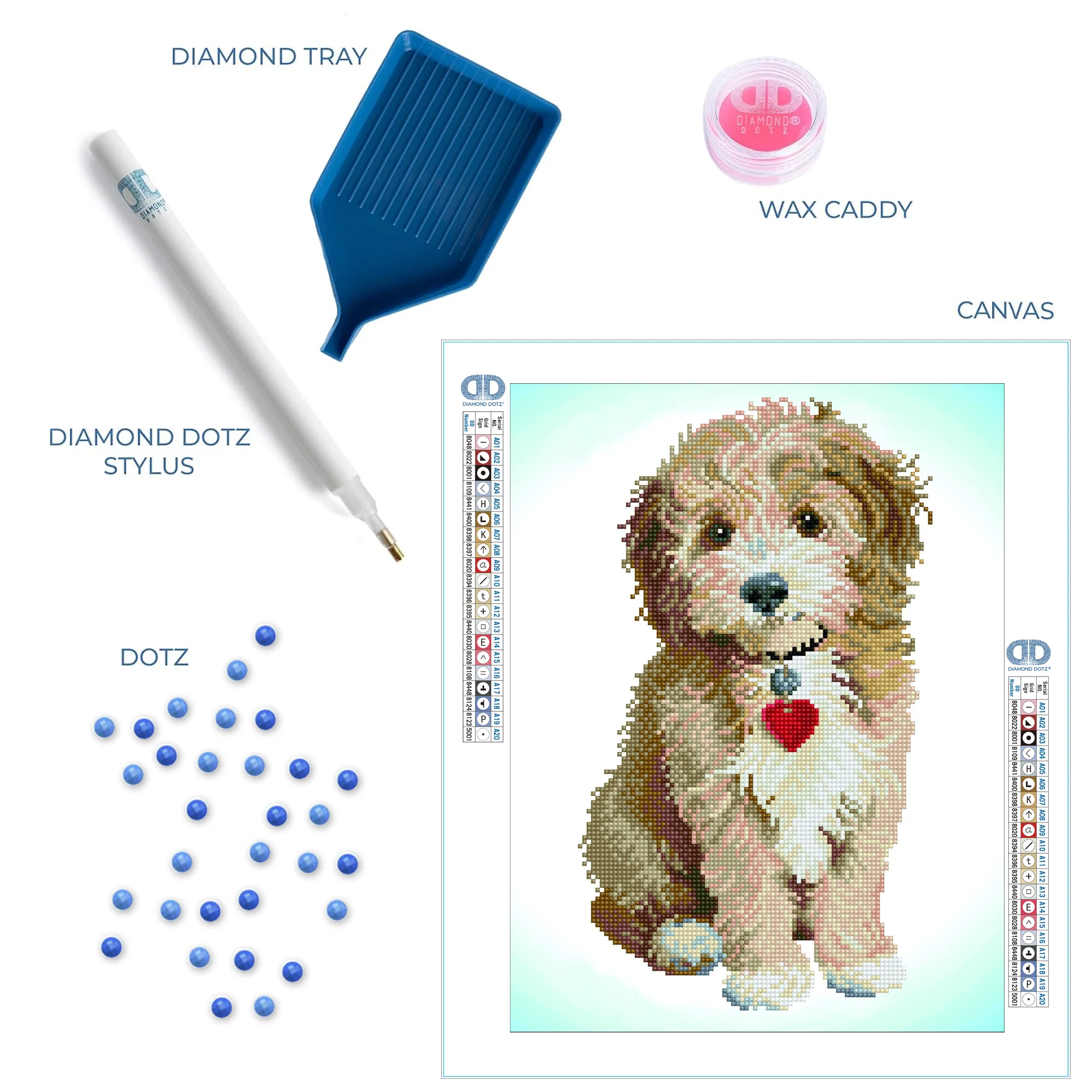 Diamond Dotz Lovely Boy - 12.6" x 16.5" - Image 5