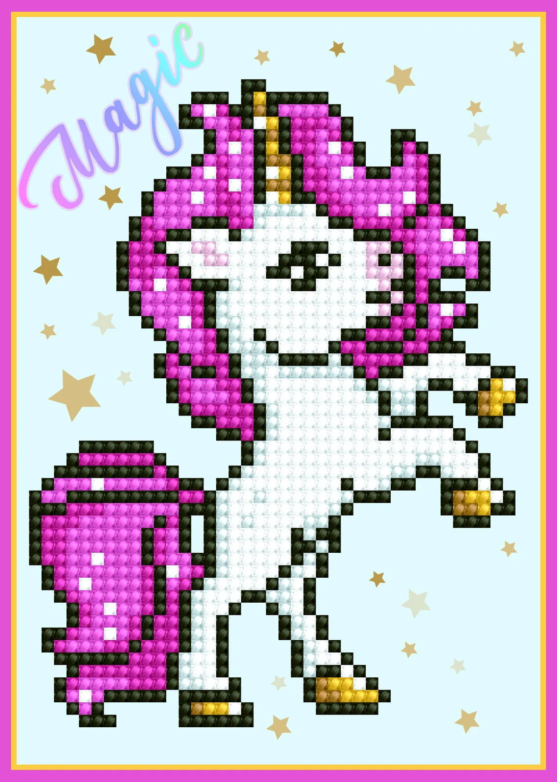Diamond Dotz Magic Greeting Card - 5.0" x 7.0" - Image 10