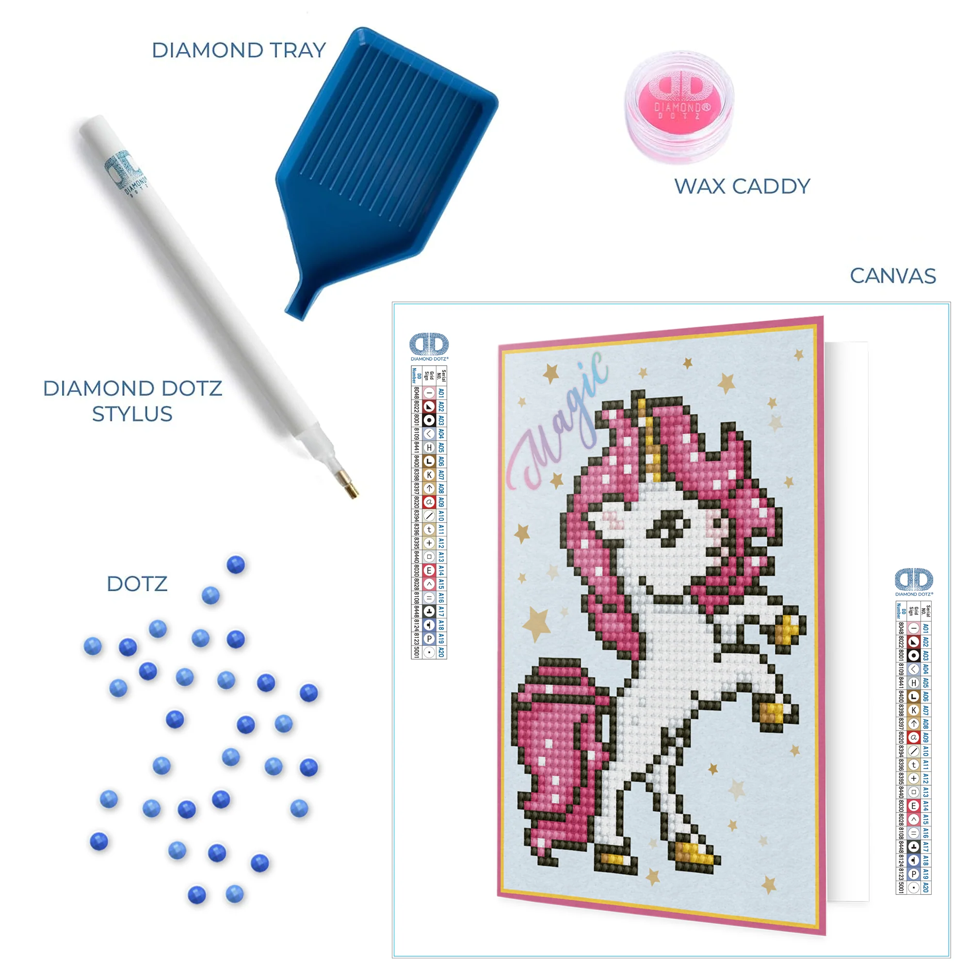 Diamond Dotz Magic Greeting Card - 5.0" x 7.0" - Image 9