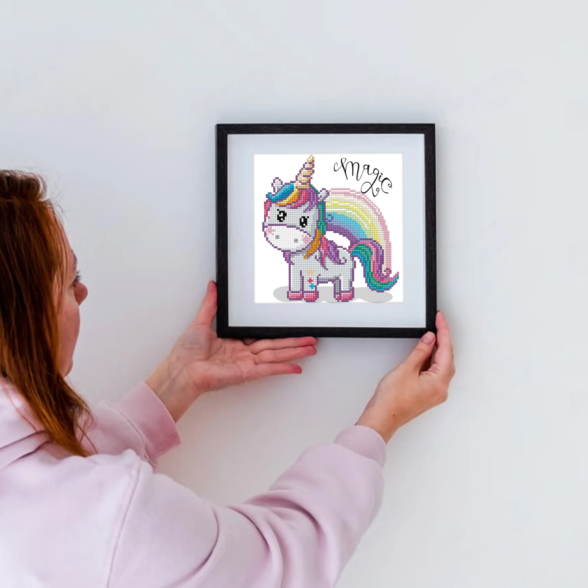 Diamond Dotz Magic Rainbow - 9.1" x 9.1" - Image 3