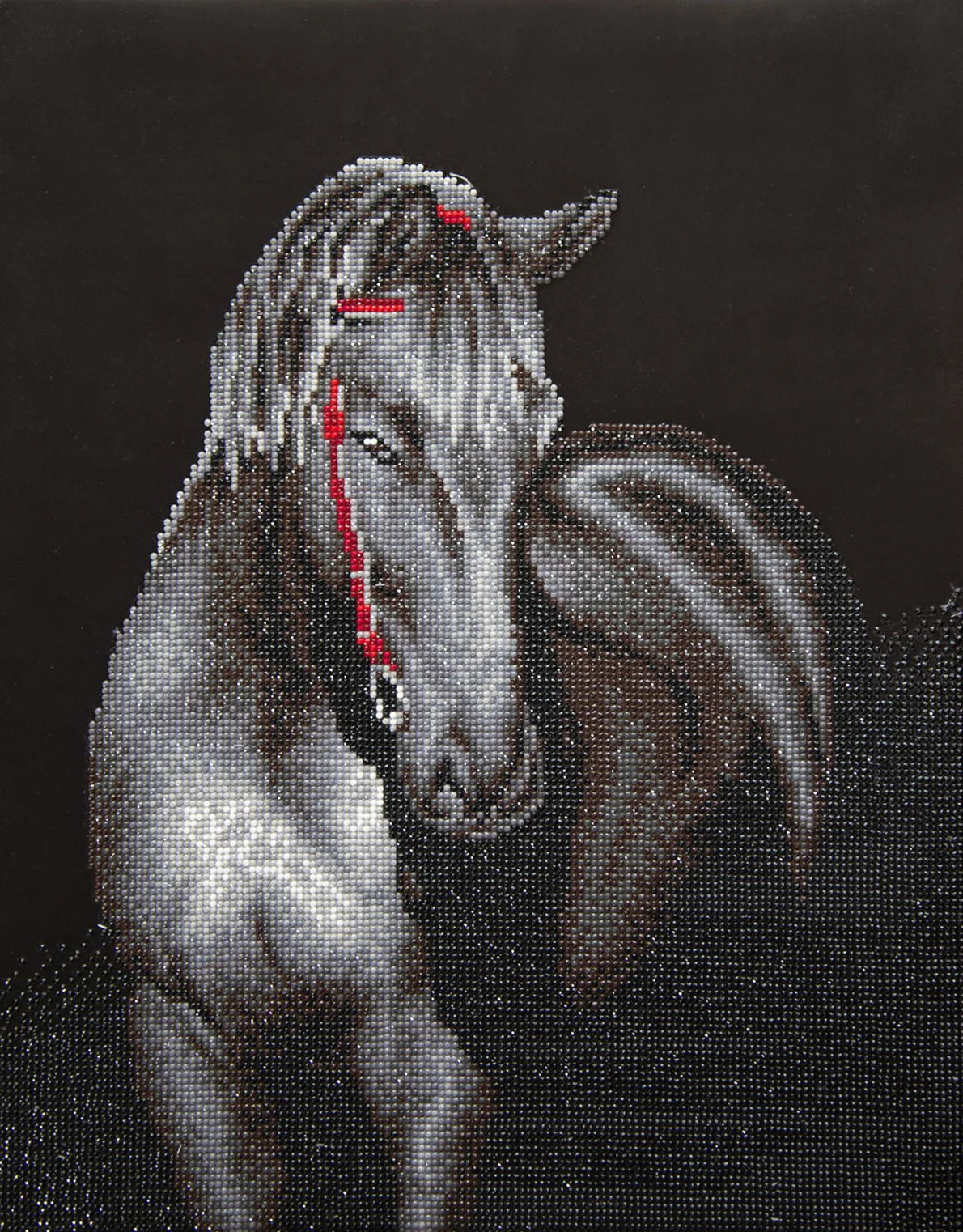 Diamond Dotz Midnight Stallion - 16.5" x 20.9" - Image 2