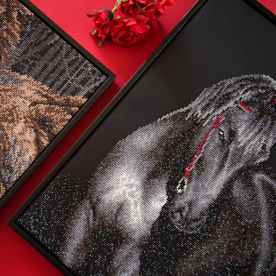Diamond Dotz Midnight Stallion - 16.5" x 20.9" - Image 6