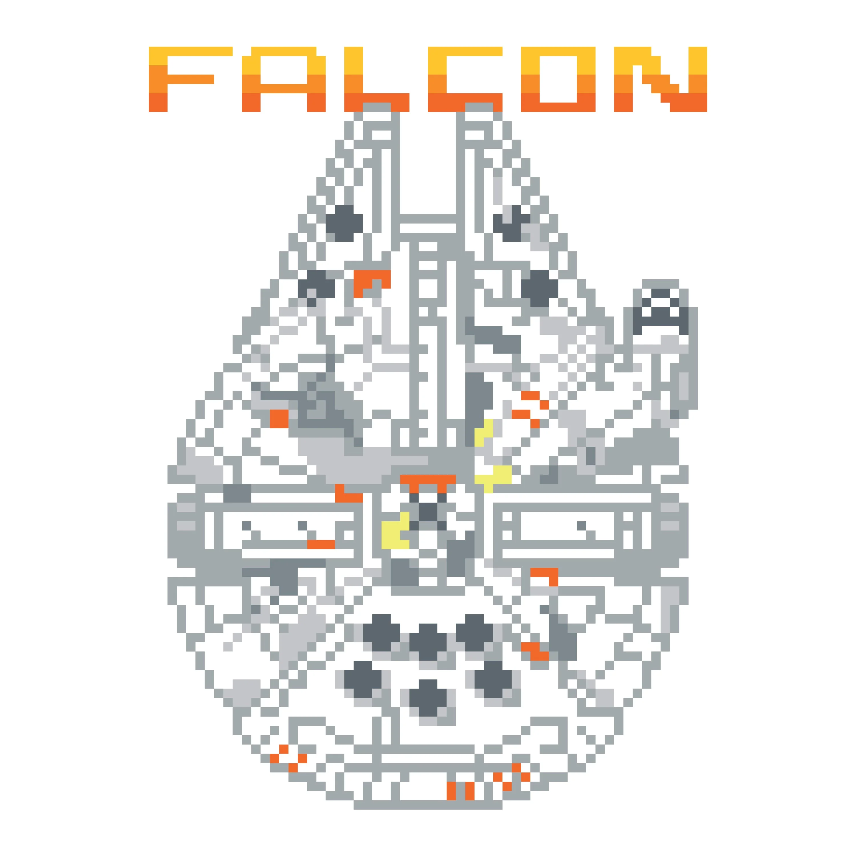 Diamond Dotz Millennium Falcon CEC YT-1300 - 12.2" x 8.7" - Image 2