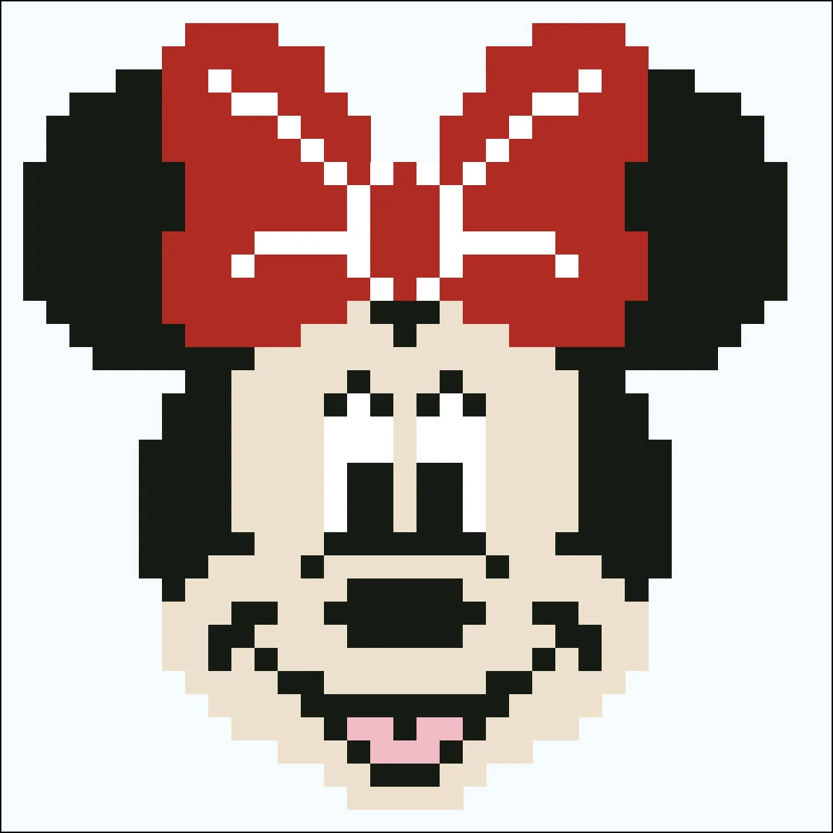 Diamond Dotz Minnie Fun - 3.9" x 3.9" - Image 3