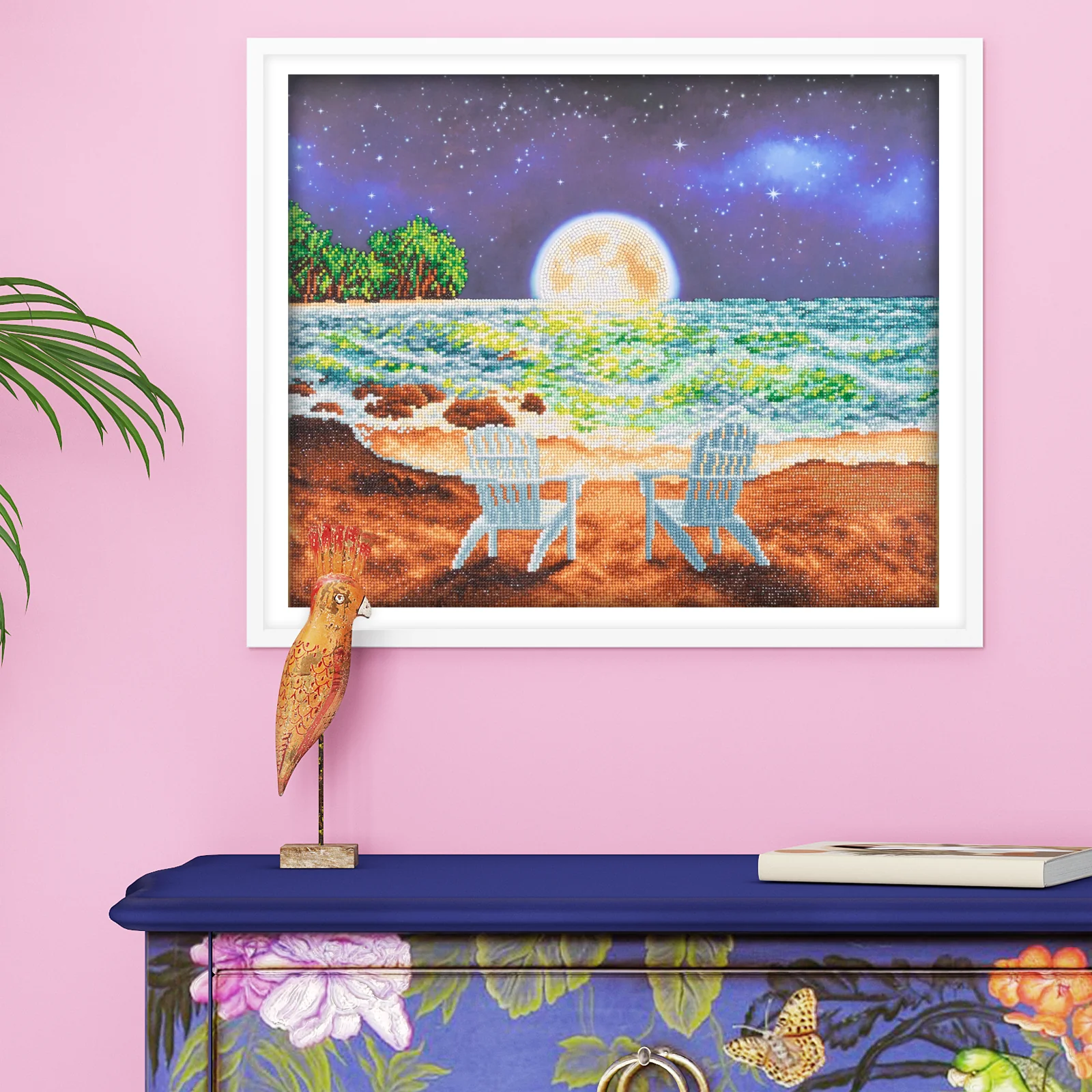 Diamond Dotz Moonlight Beach - 20.0" x 24.0" - Image 2