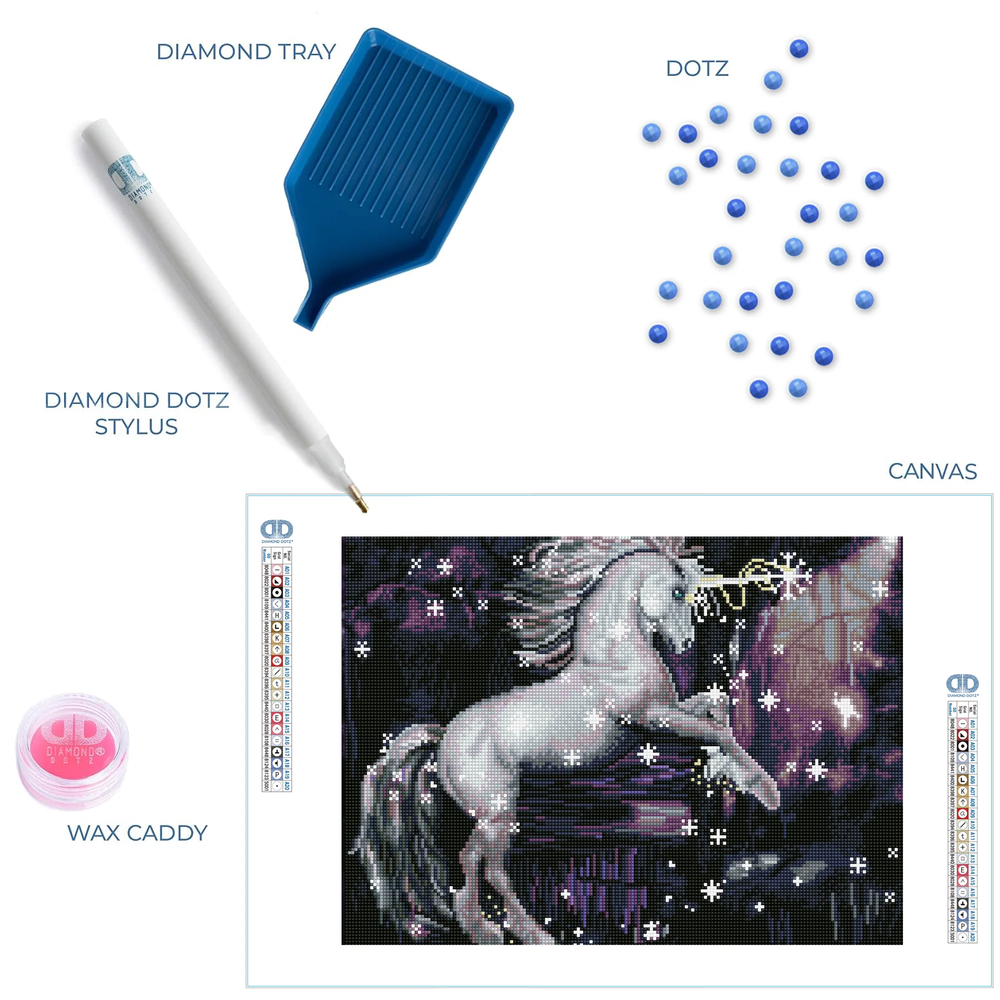 Diamond Dotz Moonlight Dance - 18.5" x 14.6" - Image 4
