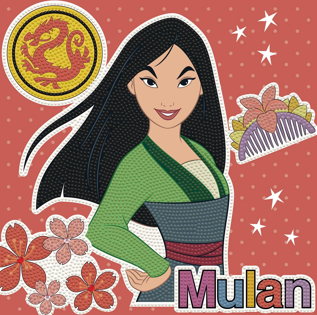Mulan Collage Dotz Box - Image 3