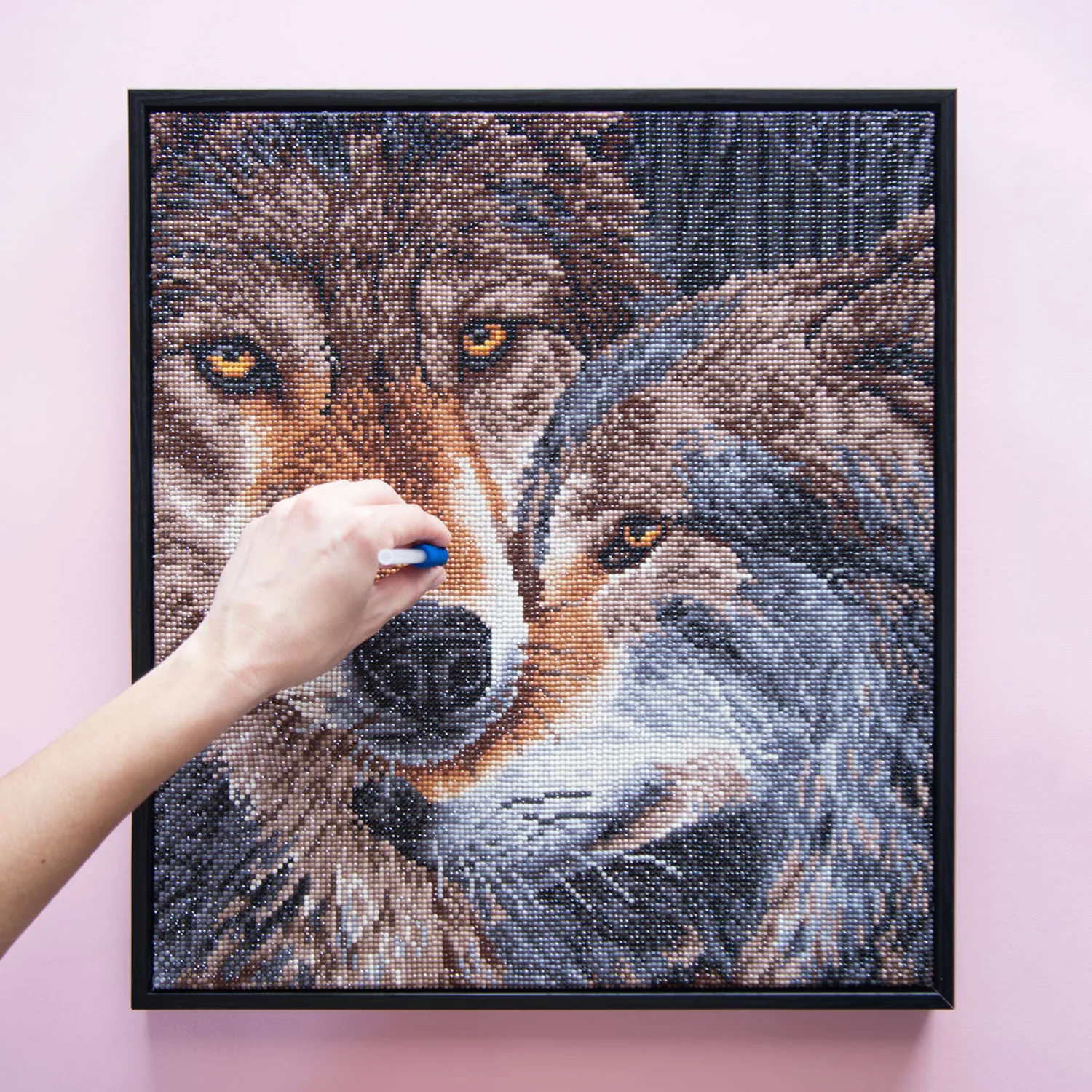 Diamond Dotz Muzzle Nuzzle - 16.5" x 18.5" - Image 3