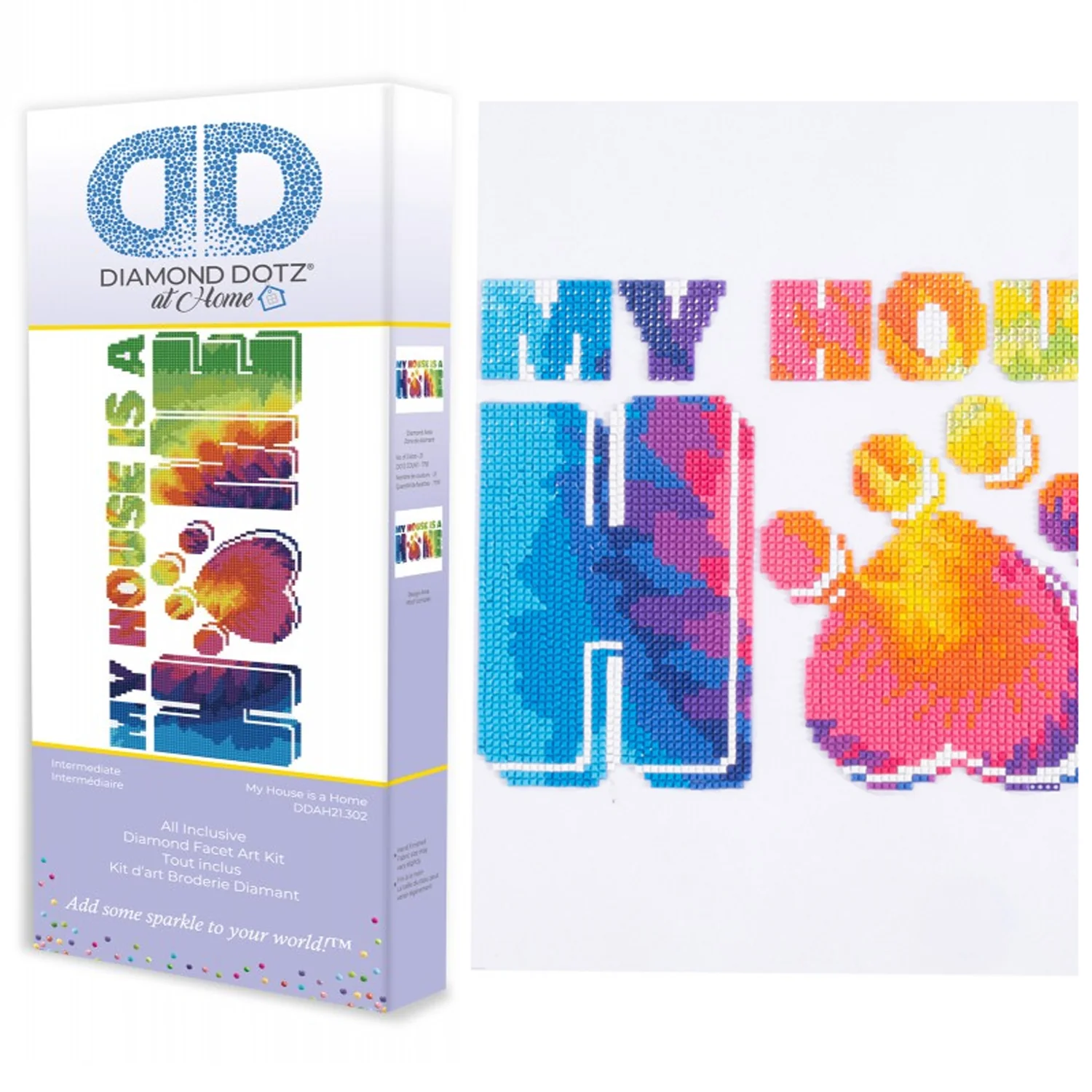 Diamond Dotz My House is a Home - 16.0" x 12.0" - Image 7