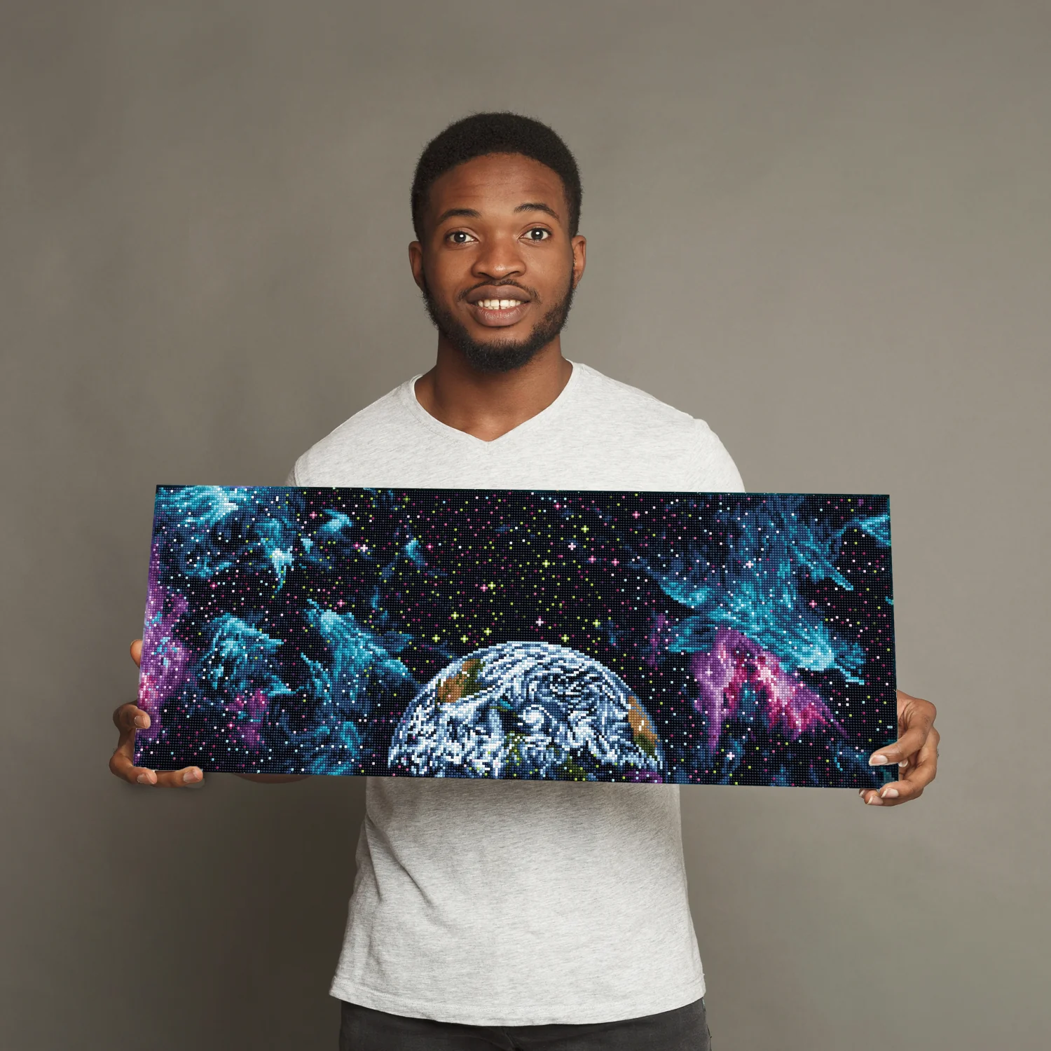Diamond Dotz Mysterious Universe - 32.3" x 12.6" - Image 2