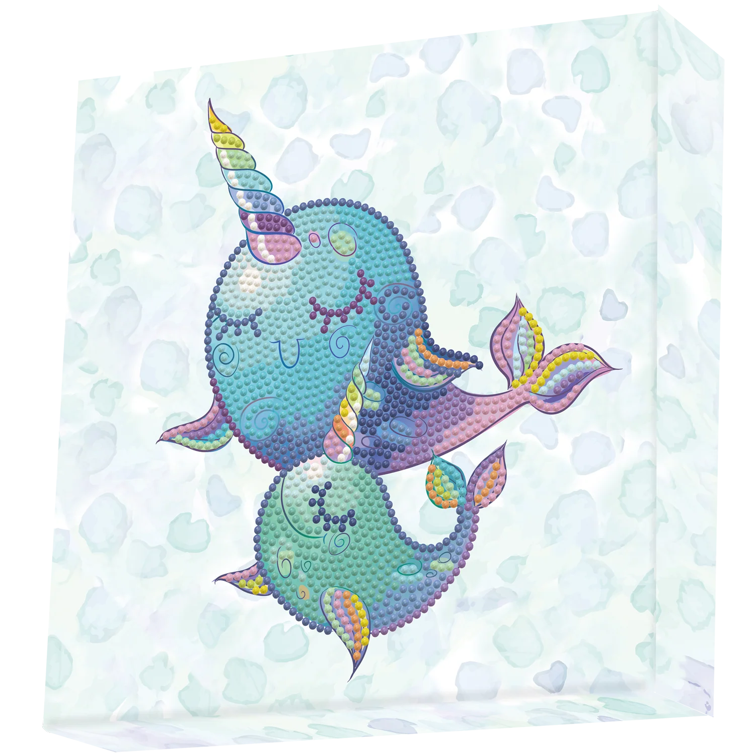 Diamond Dotz Decorative Box Narwhal Dreams - 8.7" x 8.7" - Image 6