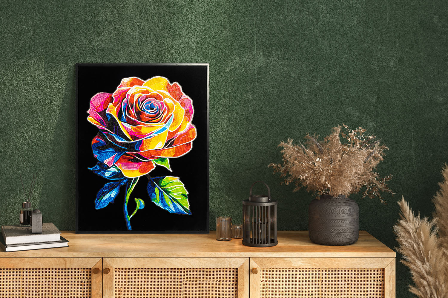 Neon Flock Rose Glow - Image 2