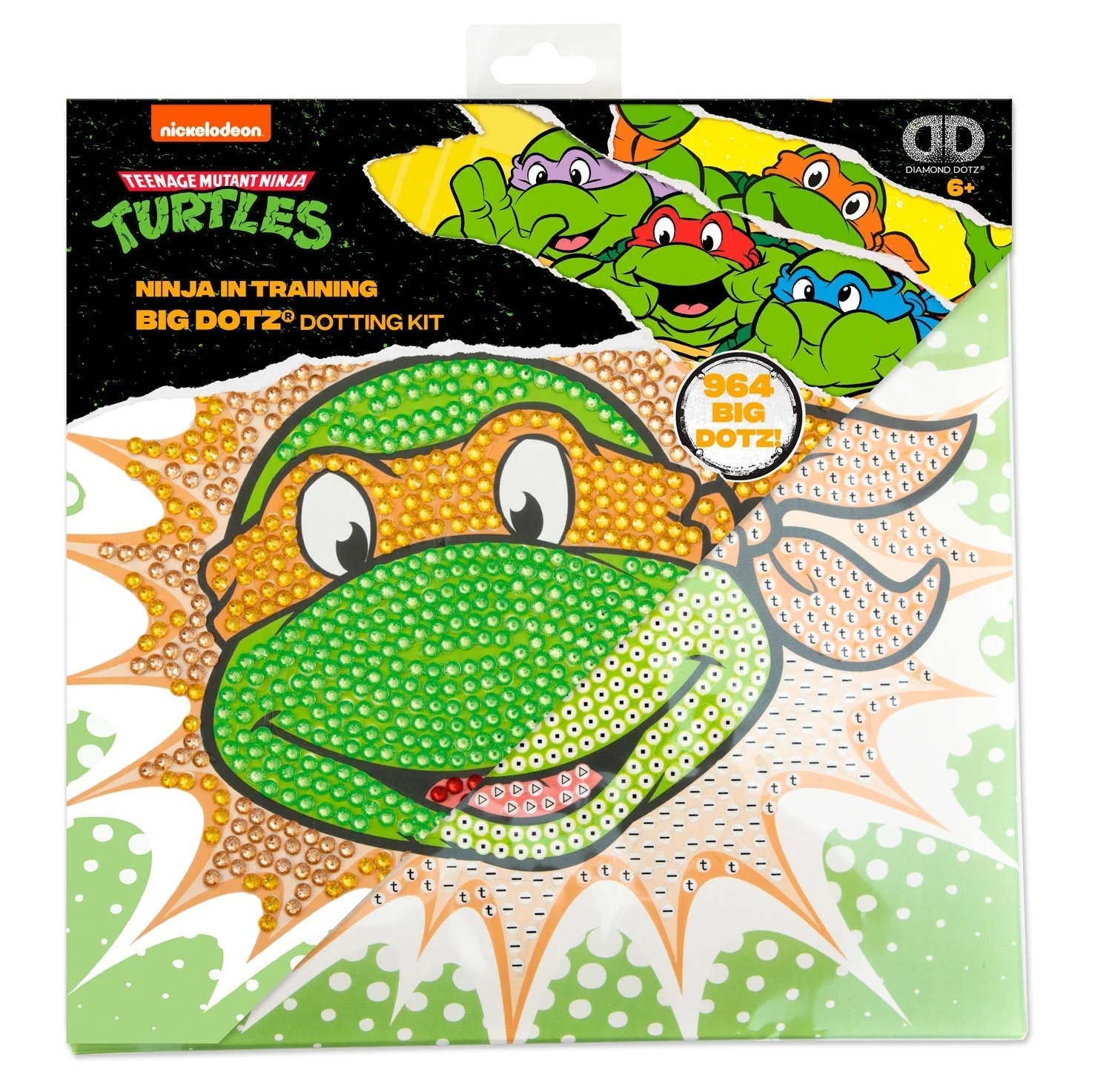 Diamond Dotz Ninja in Training - 11.0" x 11.0" - Image 3