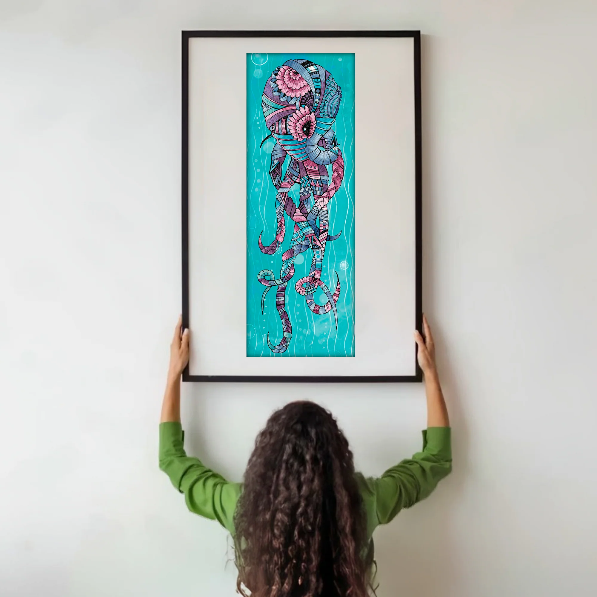 Diamond Dotz Octopus Dance - 10.6" x 29.5" - Image 4