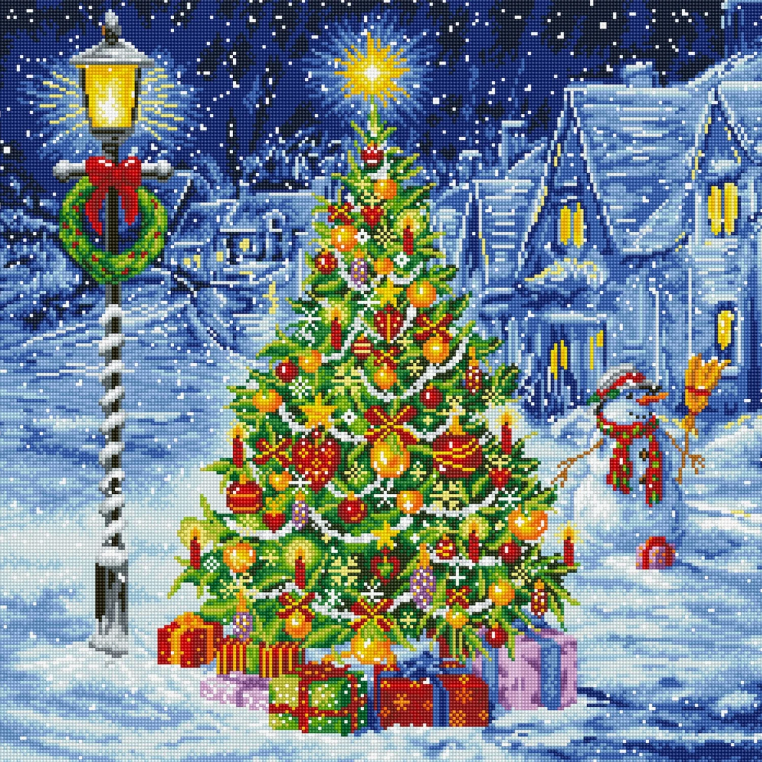 Diamond Dotz Oh Christmas Tree - 26.4" x 26.4" - Image 4
