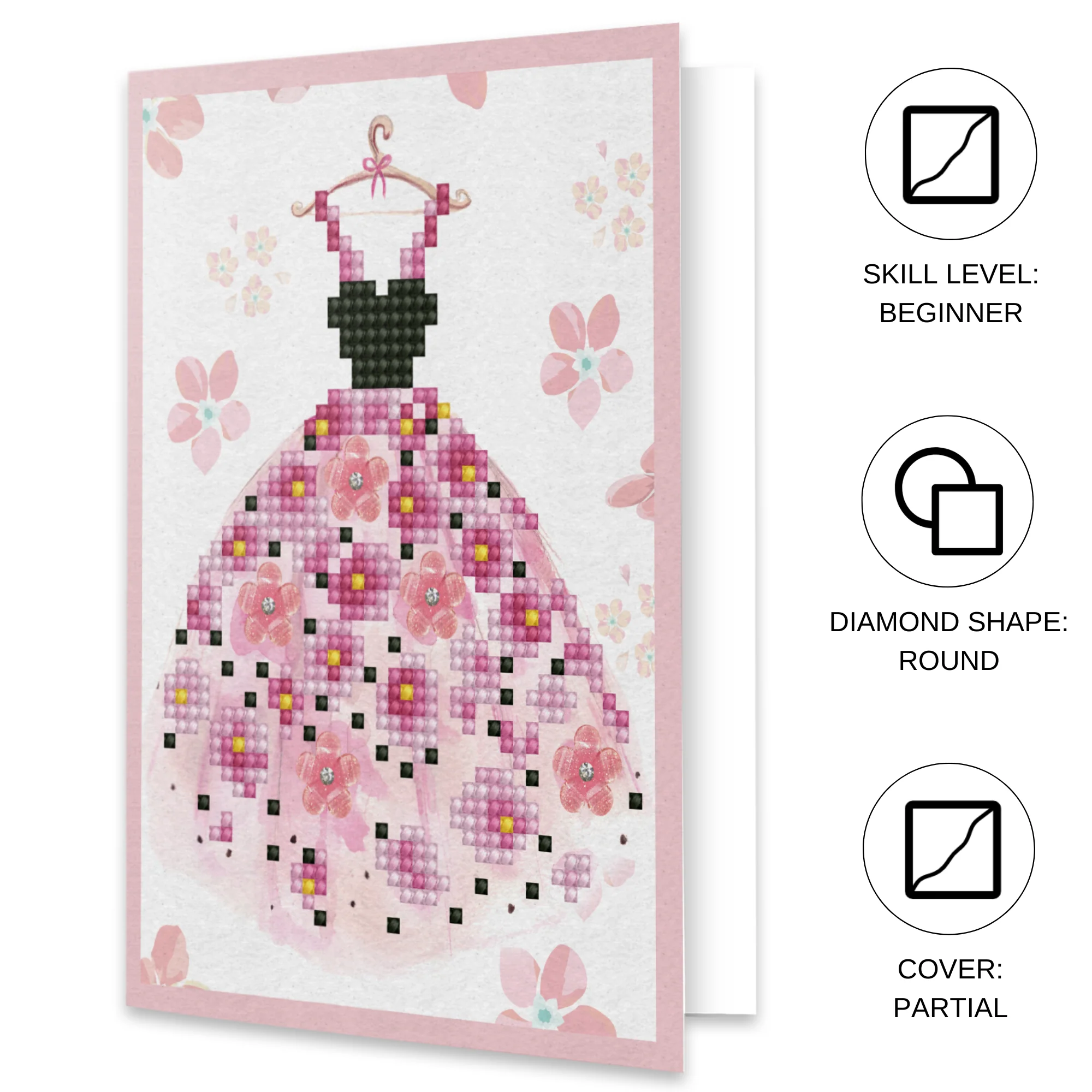 Diamond Dotz Party Times Greeting Card - 5.0" x 7.0" - Image 3