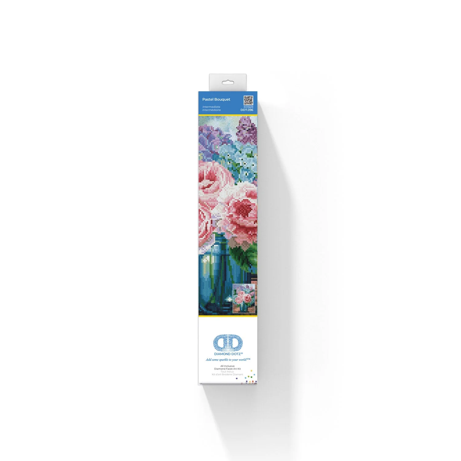 Diamond Dotz Pastel Bouquet - 12.6" x 16.5" - Image 4