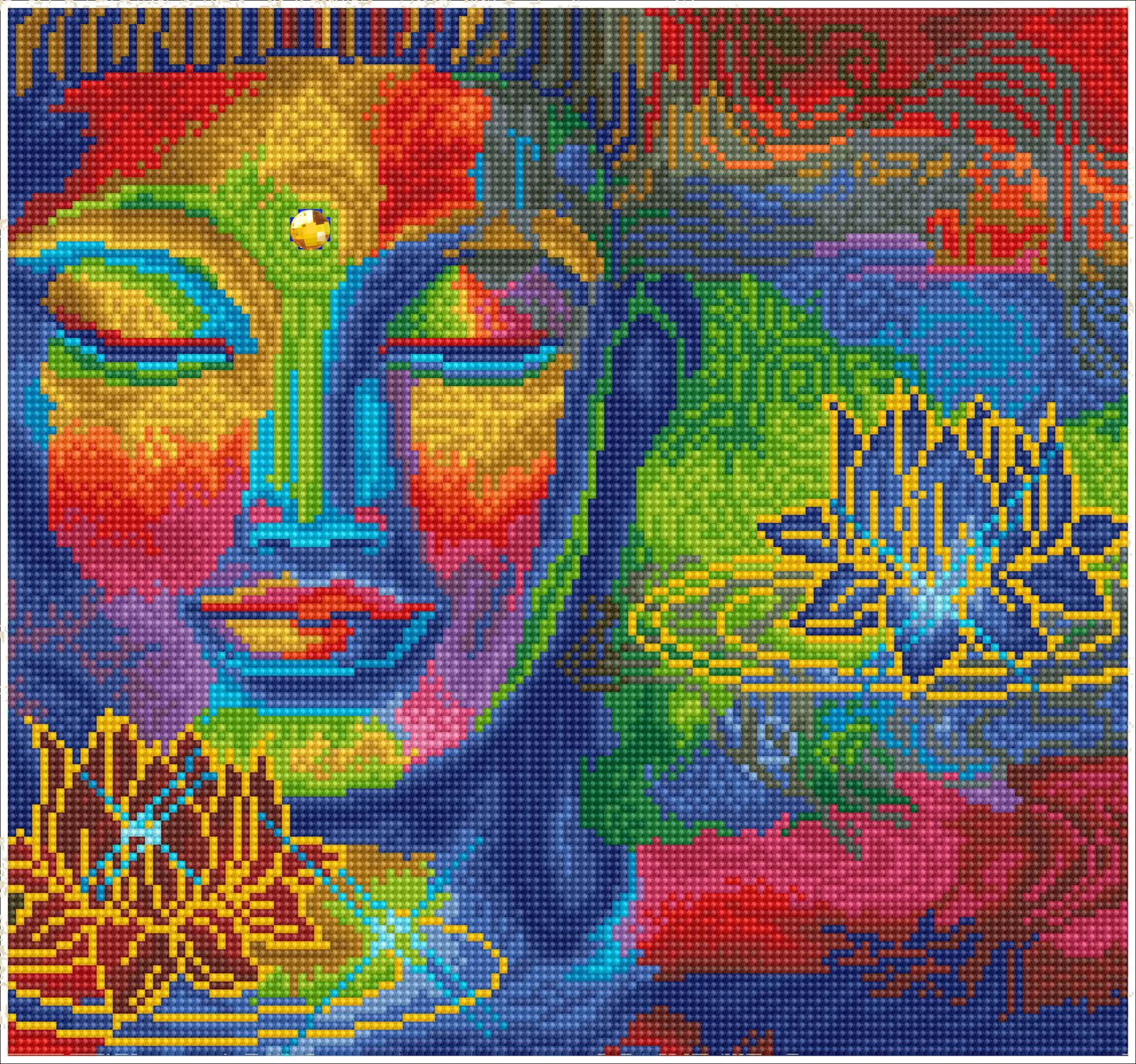 Diamond Dotz Peace & Tranquility - 14.6" x 15.8"
