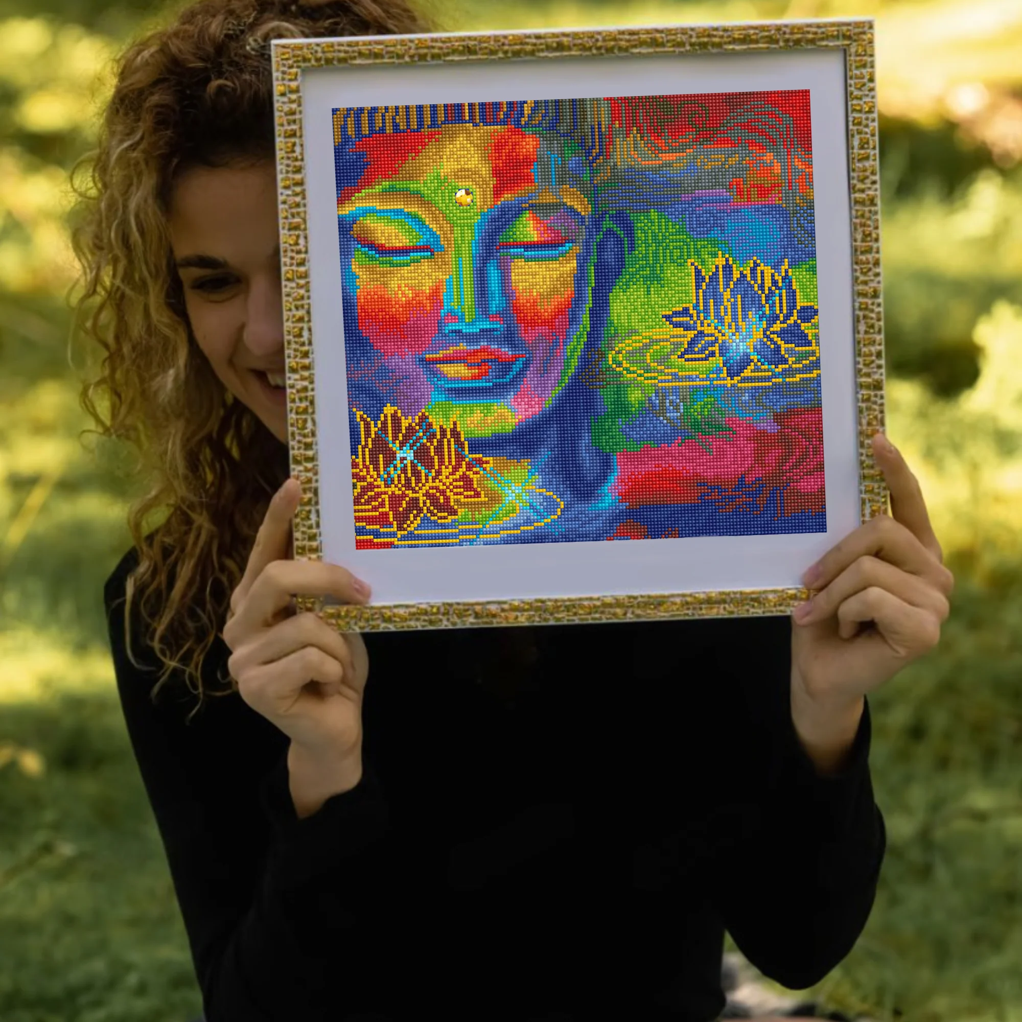 Diamond Dotz Peace & Tranquility - 14.6" x 15.8" - Image 4